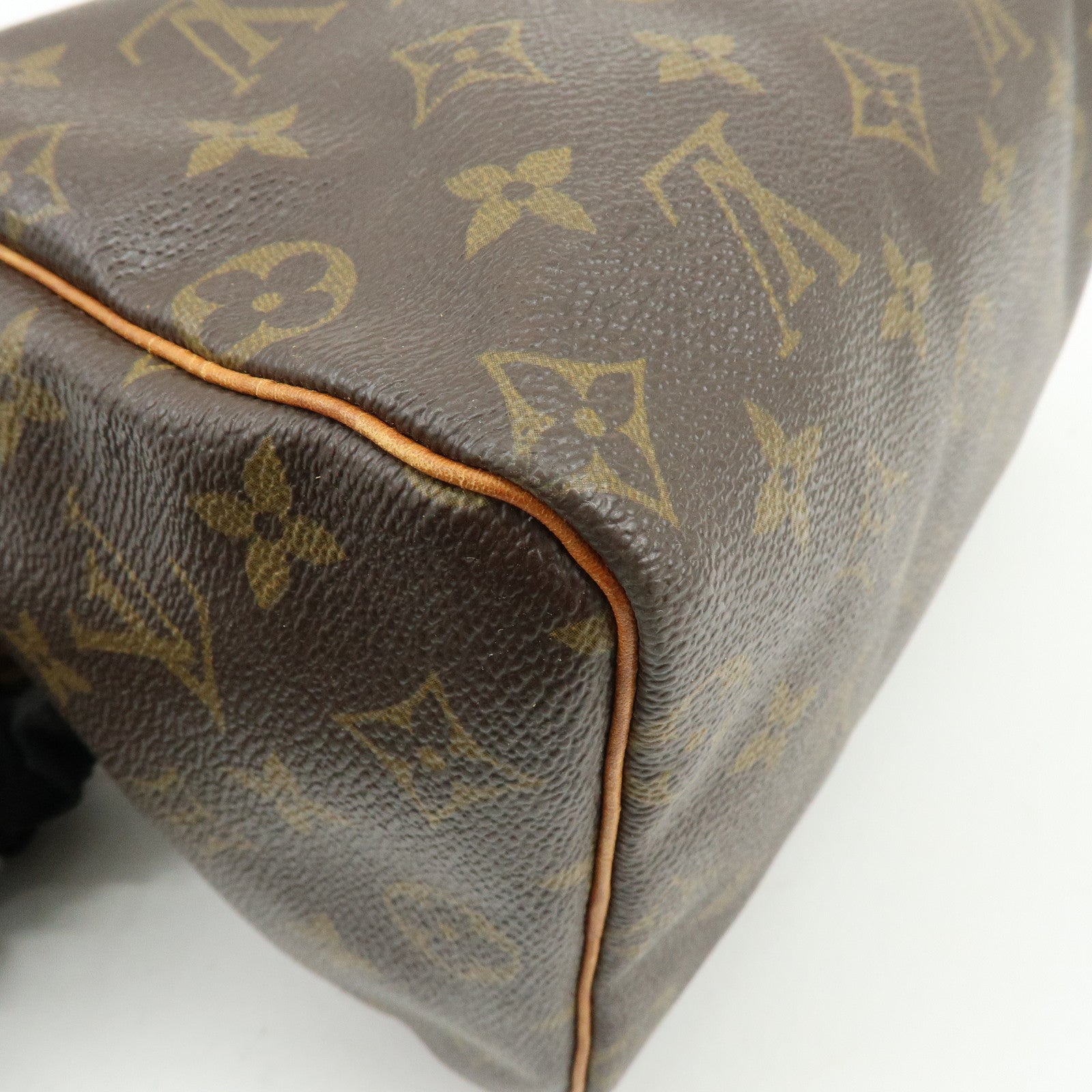 Louis Vuitton Monogram Speedy 25 Boston Bag Hand Bag Brown M41528