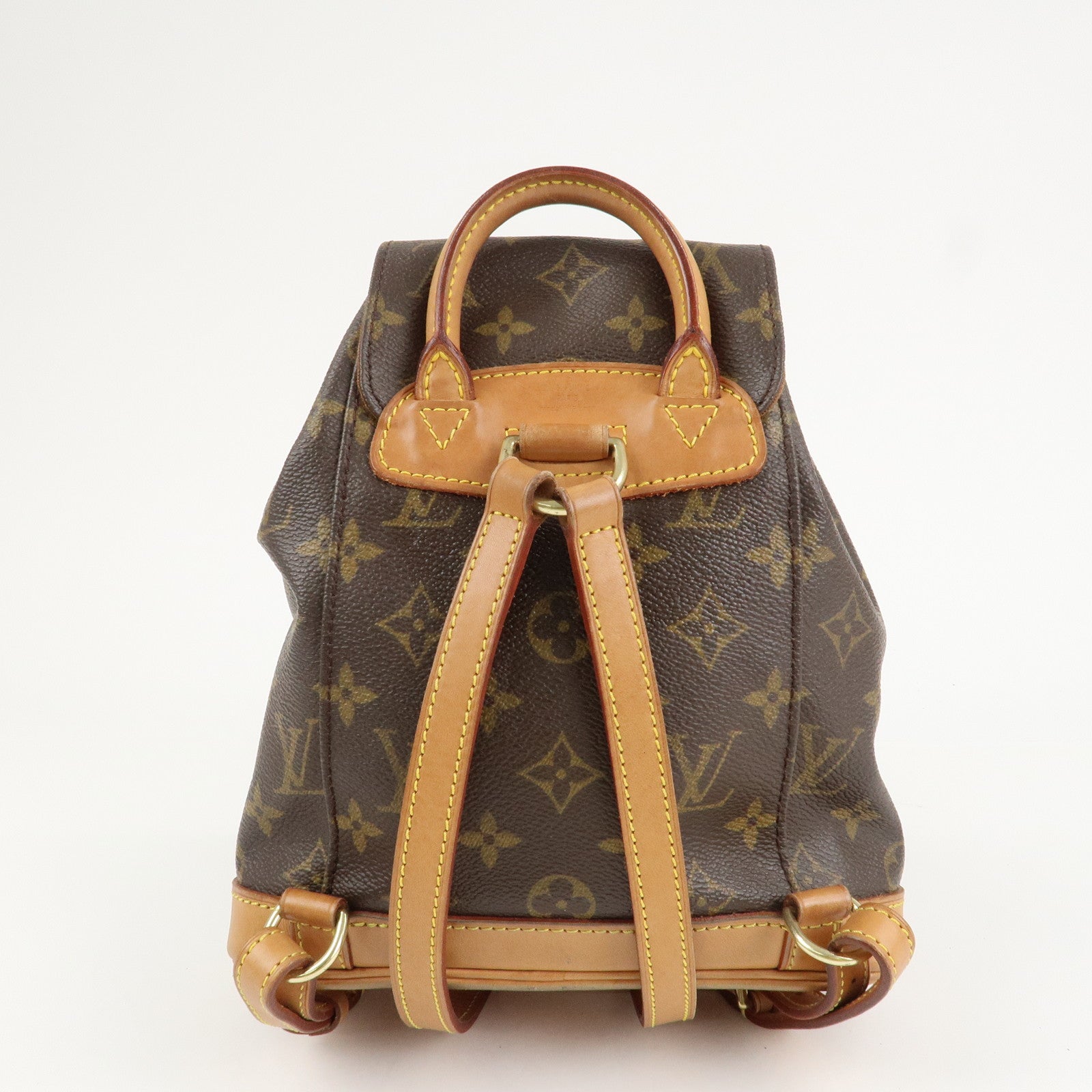 Louis Vuitton Monogram Mini Montsouris Backpack Brown M51137 Used