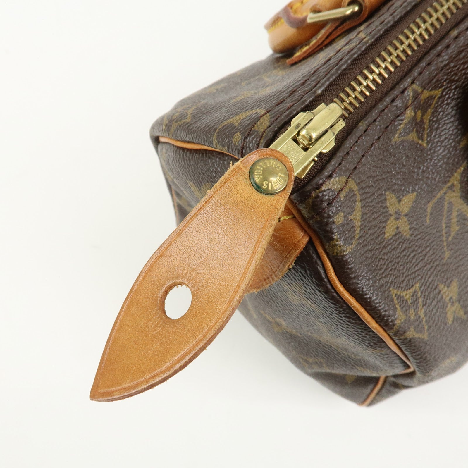 Louis Vuitton Monogram Speedy 25 Boston Bag Hand Bag Brown M41528