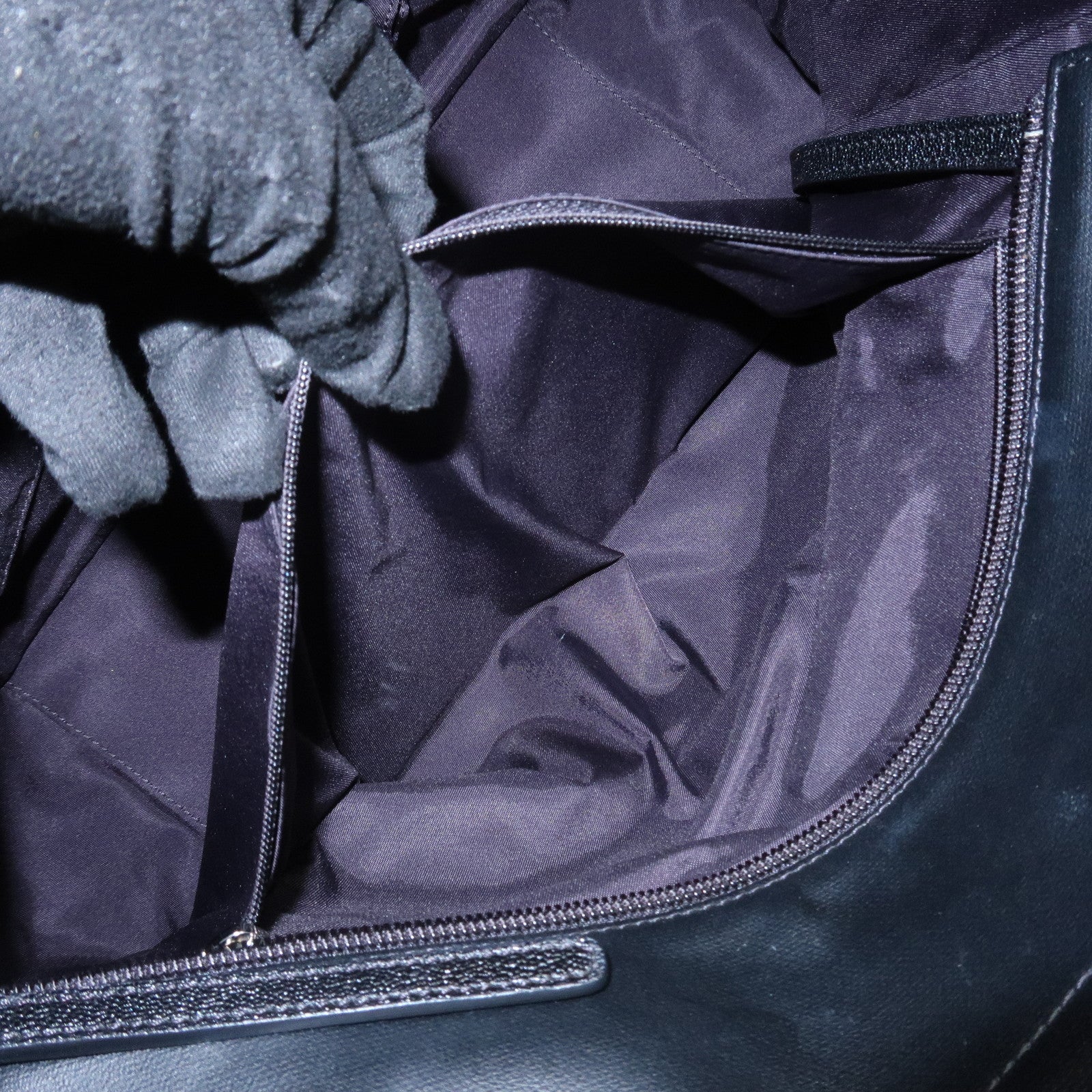 CHANEL Paris Biarritz Tote Bag Hand Bag MM Black A34209