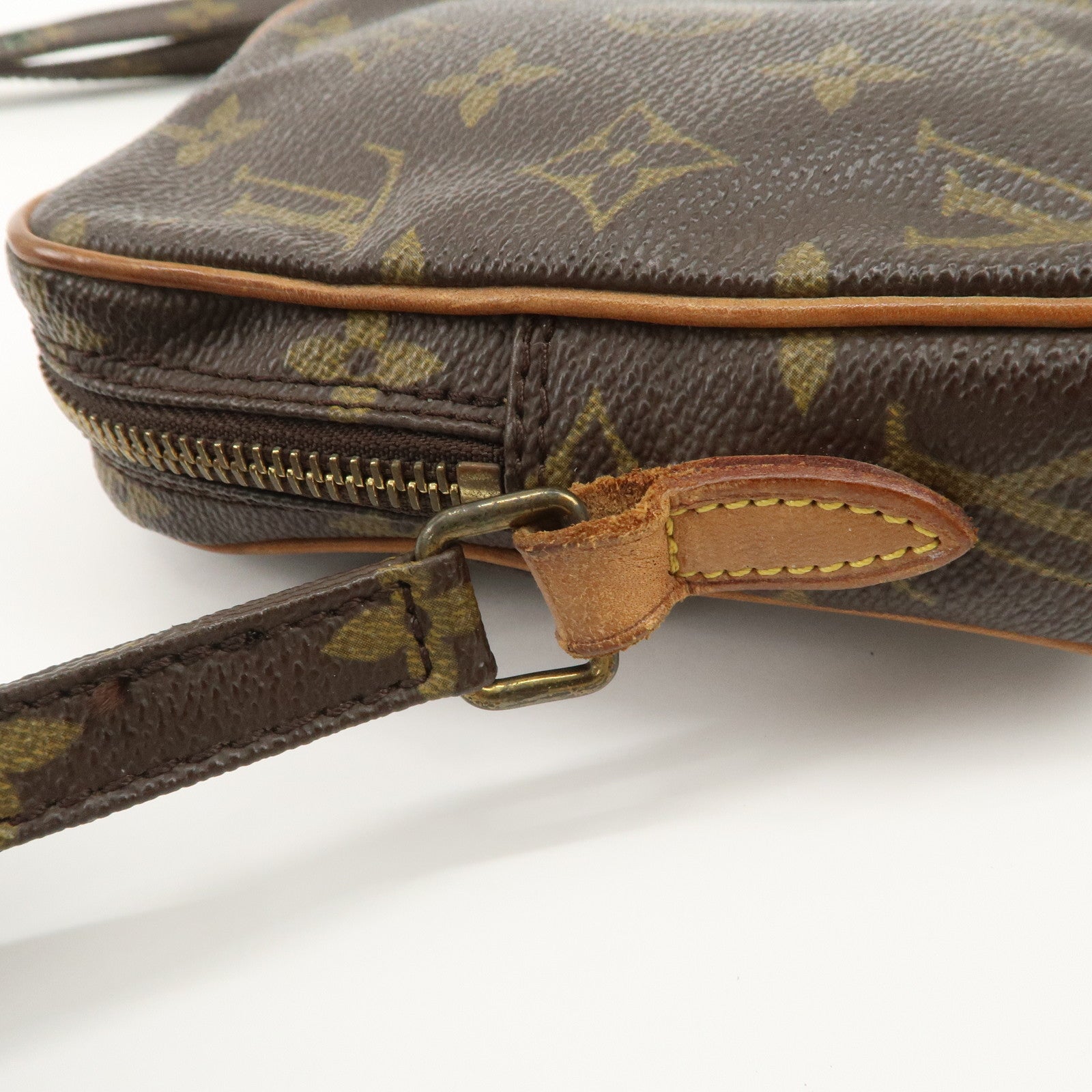 Louis Vuitton Monogram Mini Danube Shoulder Bag Brown M45268