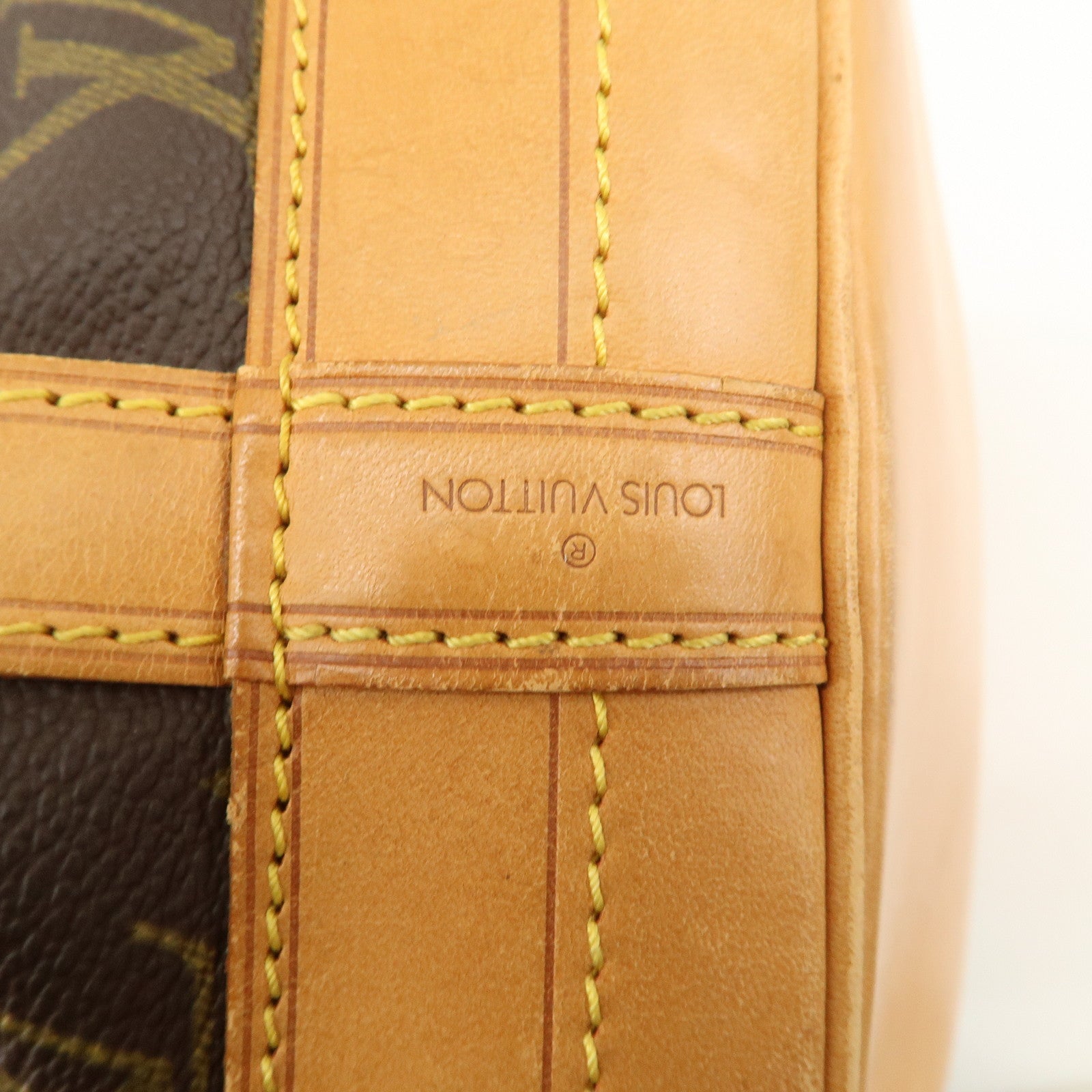 Louis Vuitton Monogram Noe Shoulder Bag Hand Bag Brown M42224