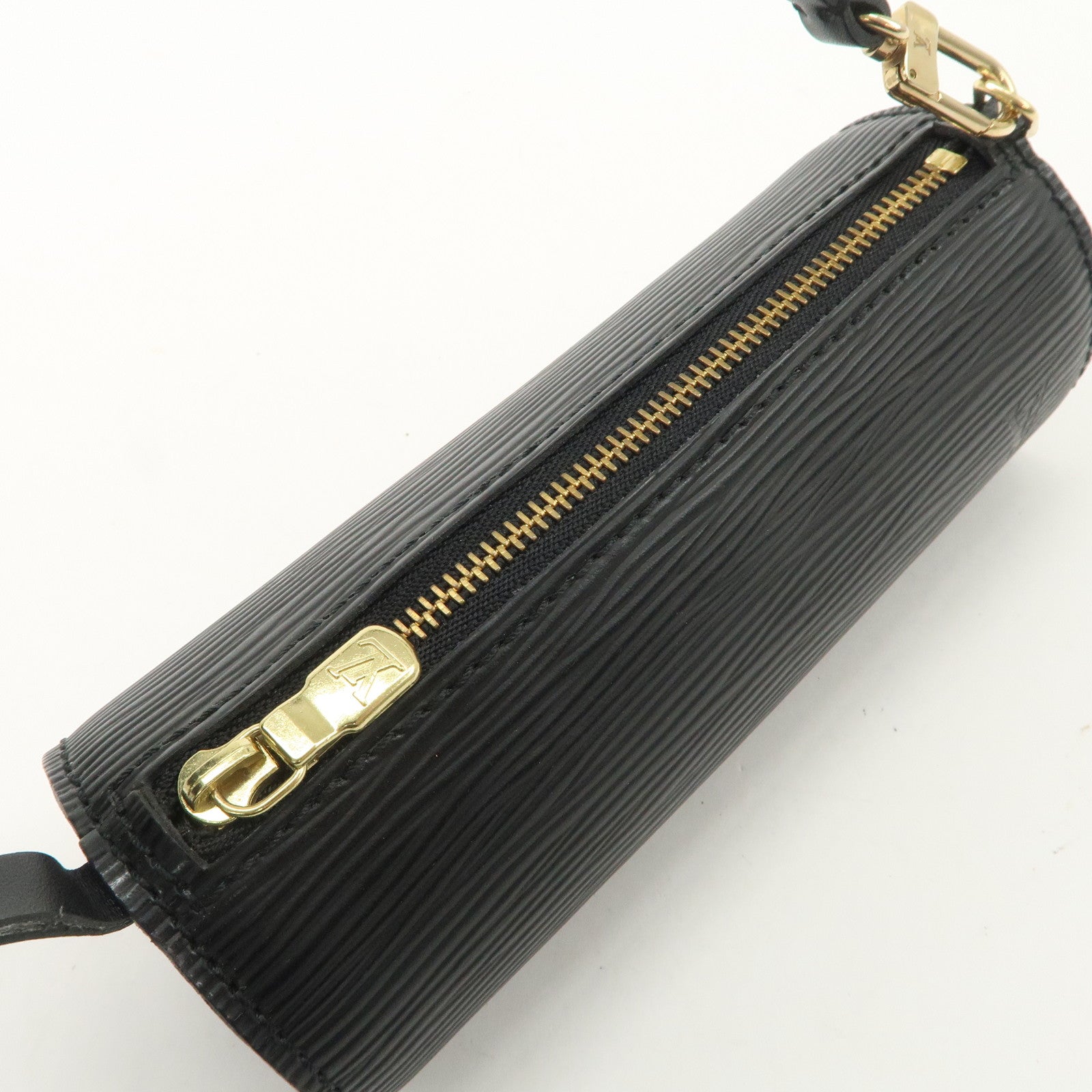 Louis Vuitton Monogram Epi Set of 2 Papillon Pouch Noir Toledo Blue Used