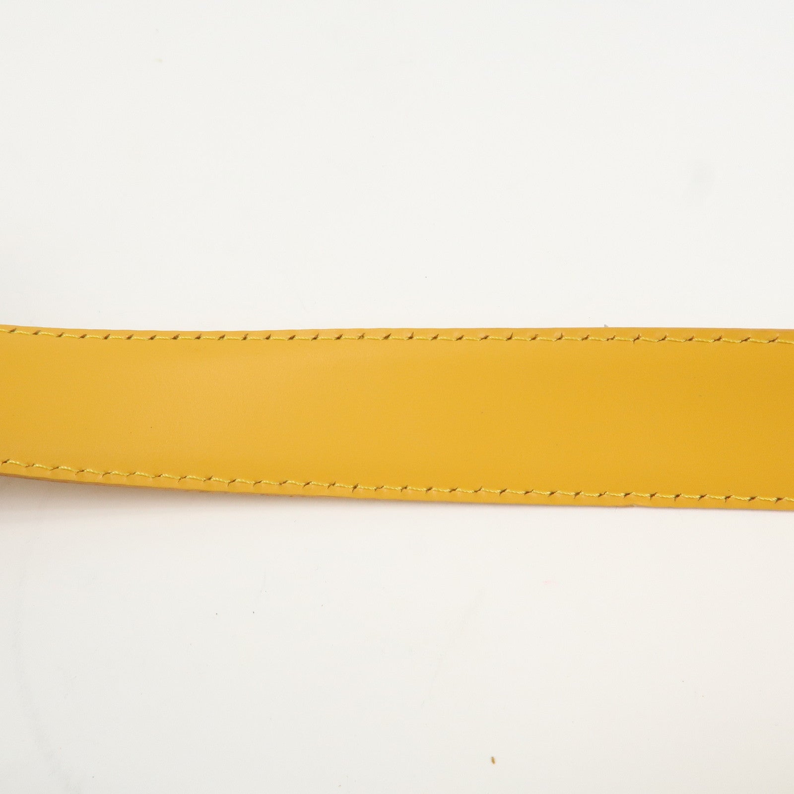 Louis Vuitton Epi Leather Ceinture Belt Tassili Yellow R10051