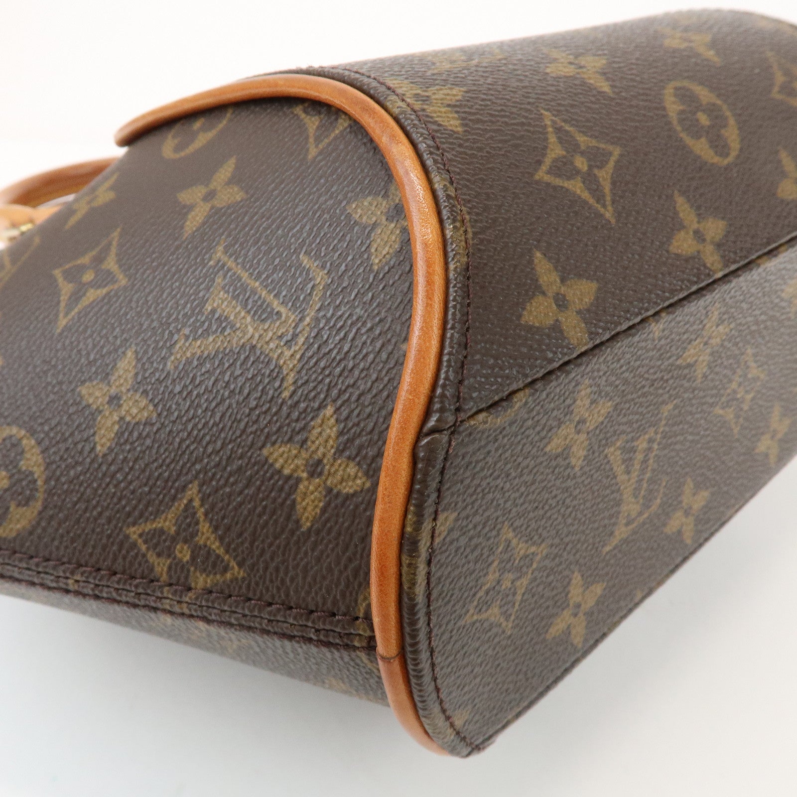 Louis Vuitton Monogram Ellipse PM Hand Bag Brown M51127