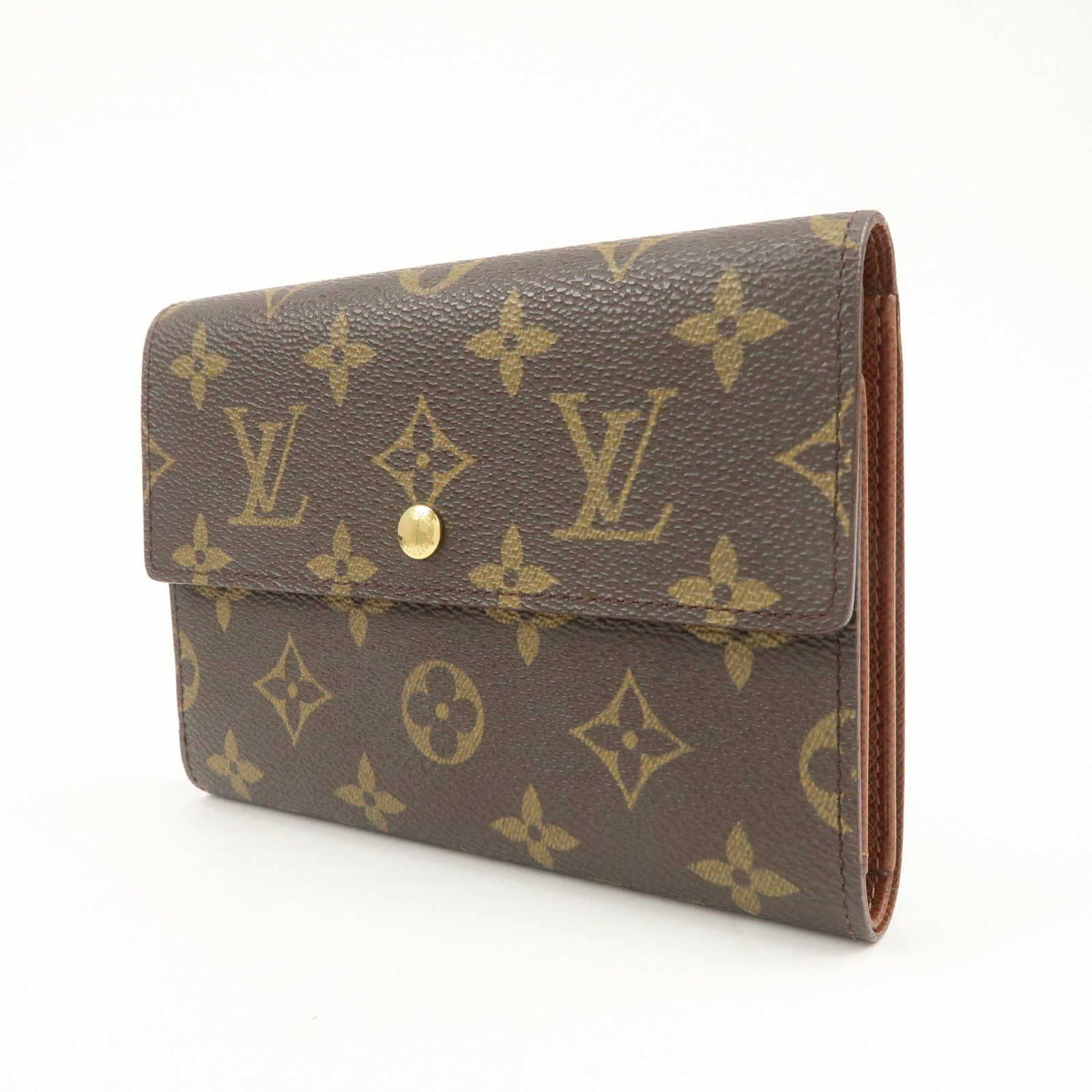 Louis Vuitton Monogram Portefeuille Tresor Etui Papier WalletM61202
