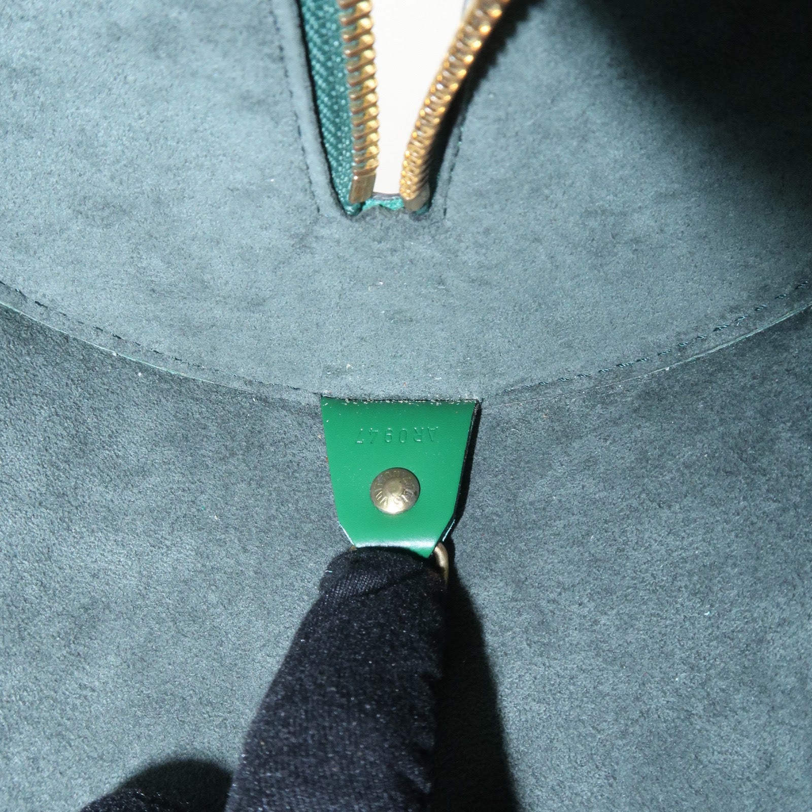 Louis Vuitton Epi Soufflot Hand Shoulder Bag Borneo Green M52224