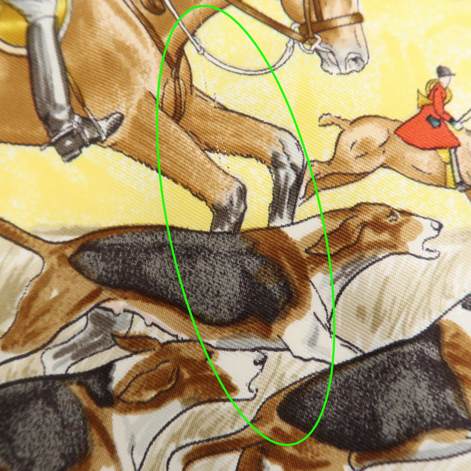 HERMES Carre 90 Silk 100% Scarf LE LAISSER COURRE Black