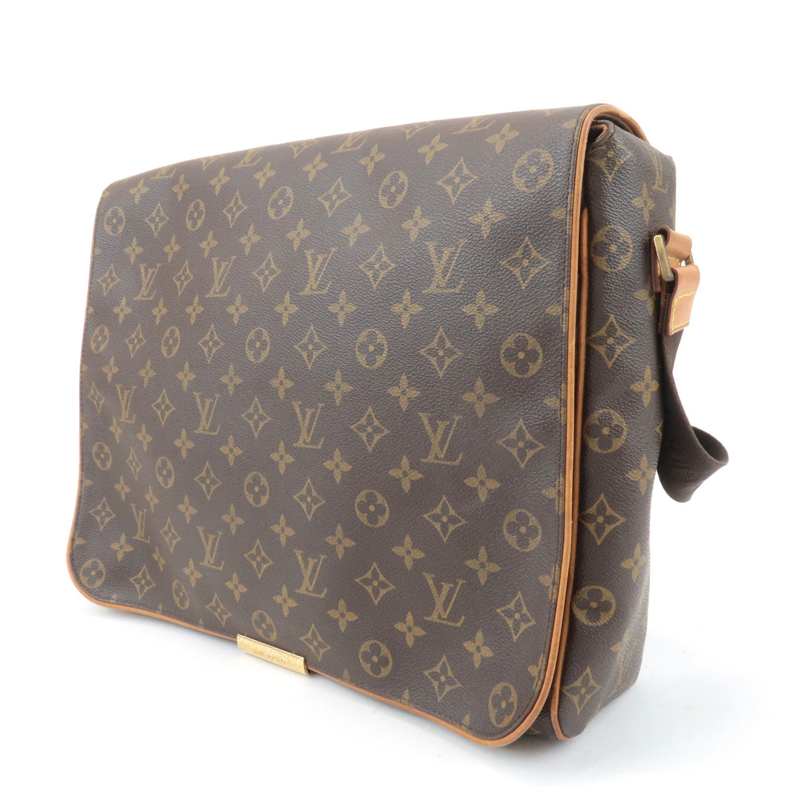 Louis Vuitton Monogram Abbesses Messenger Bag Shoulder Bag M45257 Used