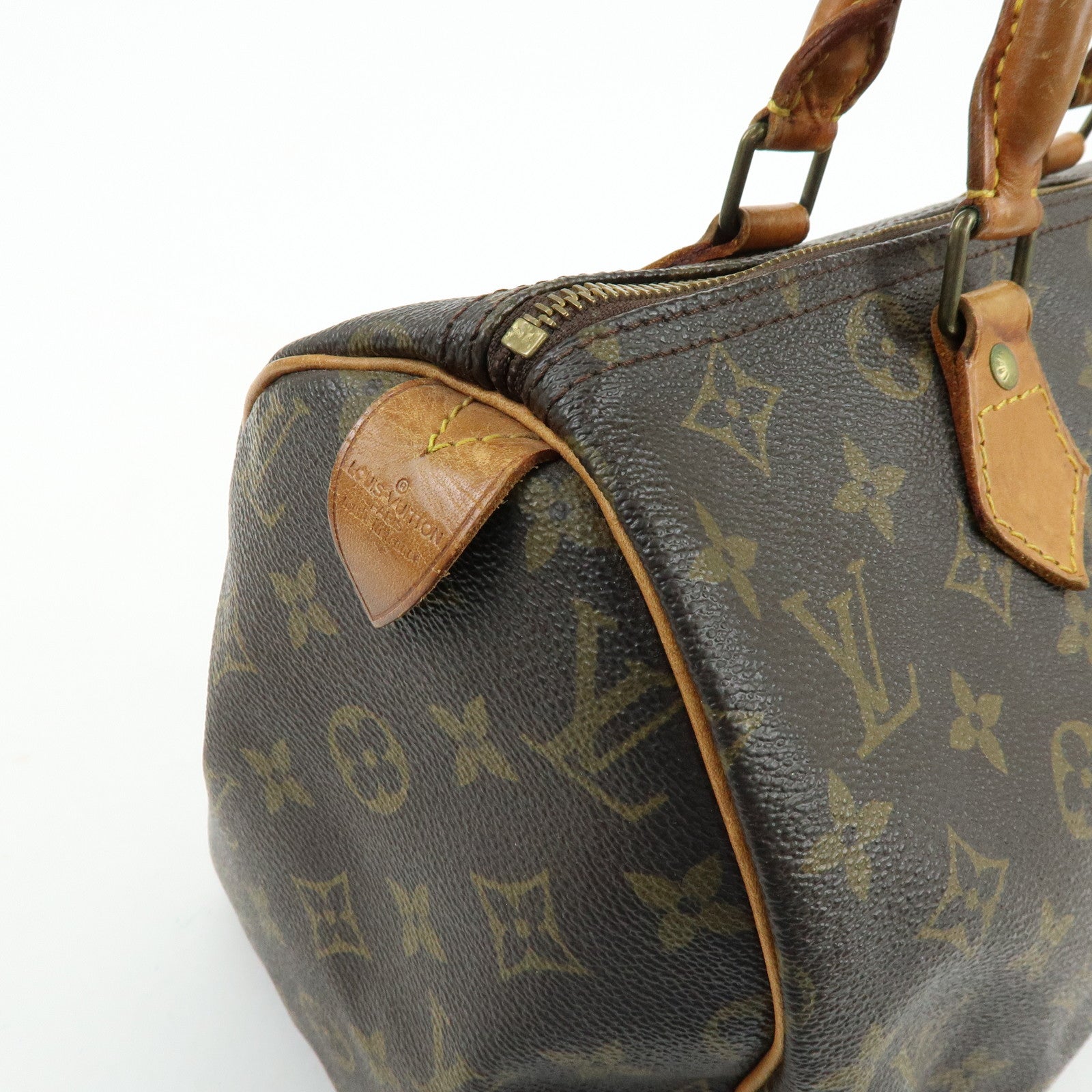 Louis Vuitton Monogram Speedy 30 Boston Bag Hand Bag Brown M41526