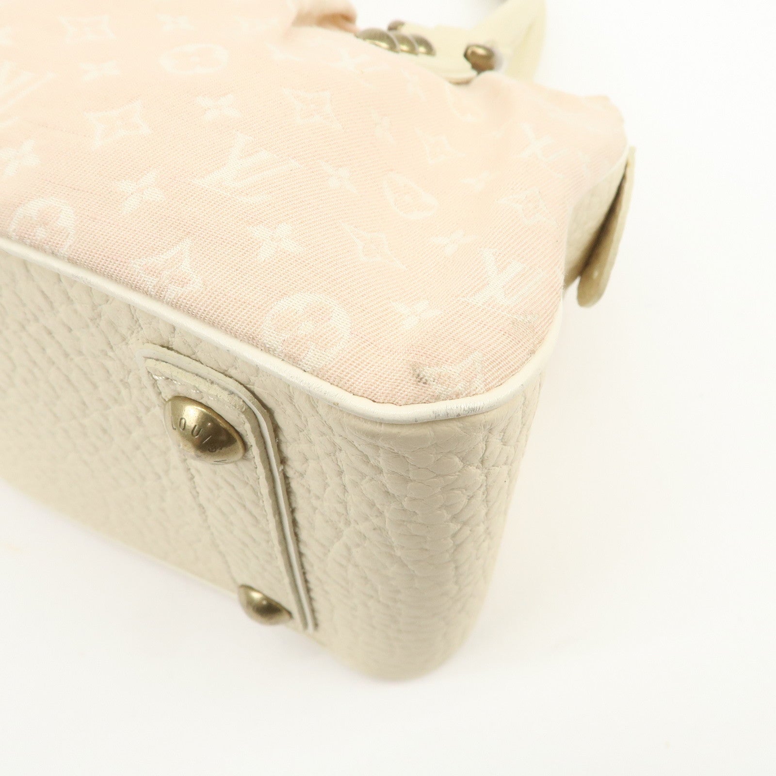 Louis Vuitton Monogram Mini Lin Trapes PM Rose M40062