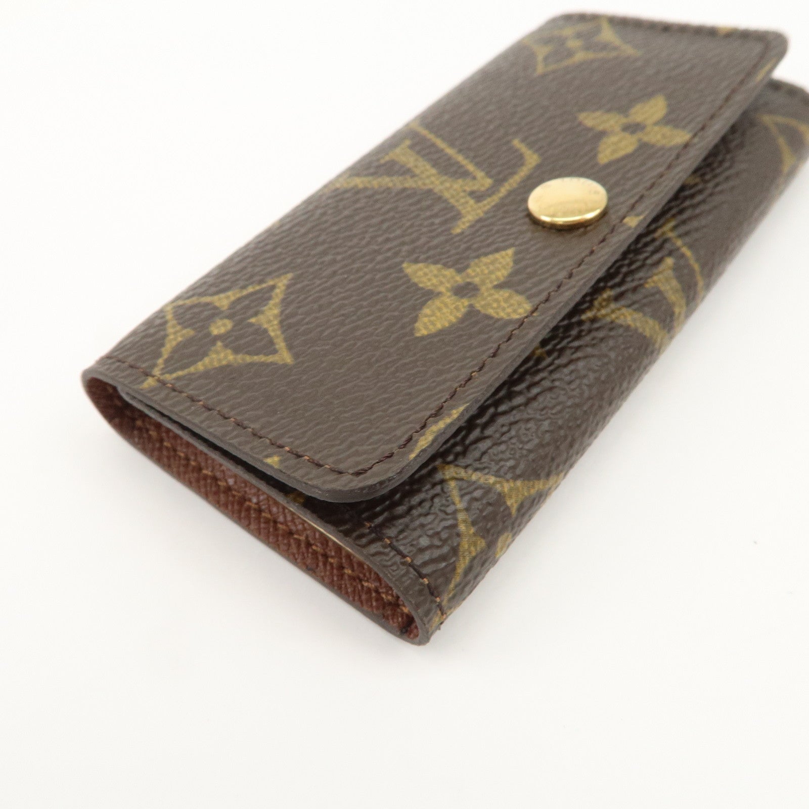 Louis Vuitton Monogram Multicles 4 Key Case Brown M69517