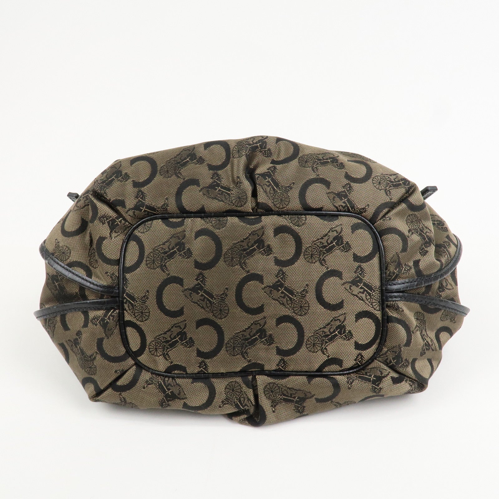 CELINE Bitter Sweet C Macadam Hand Bag Shoulder Bag Brown