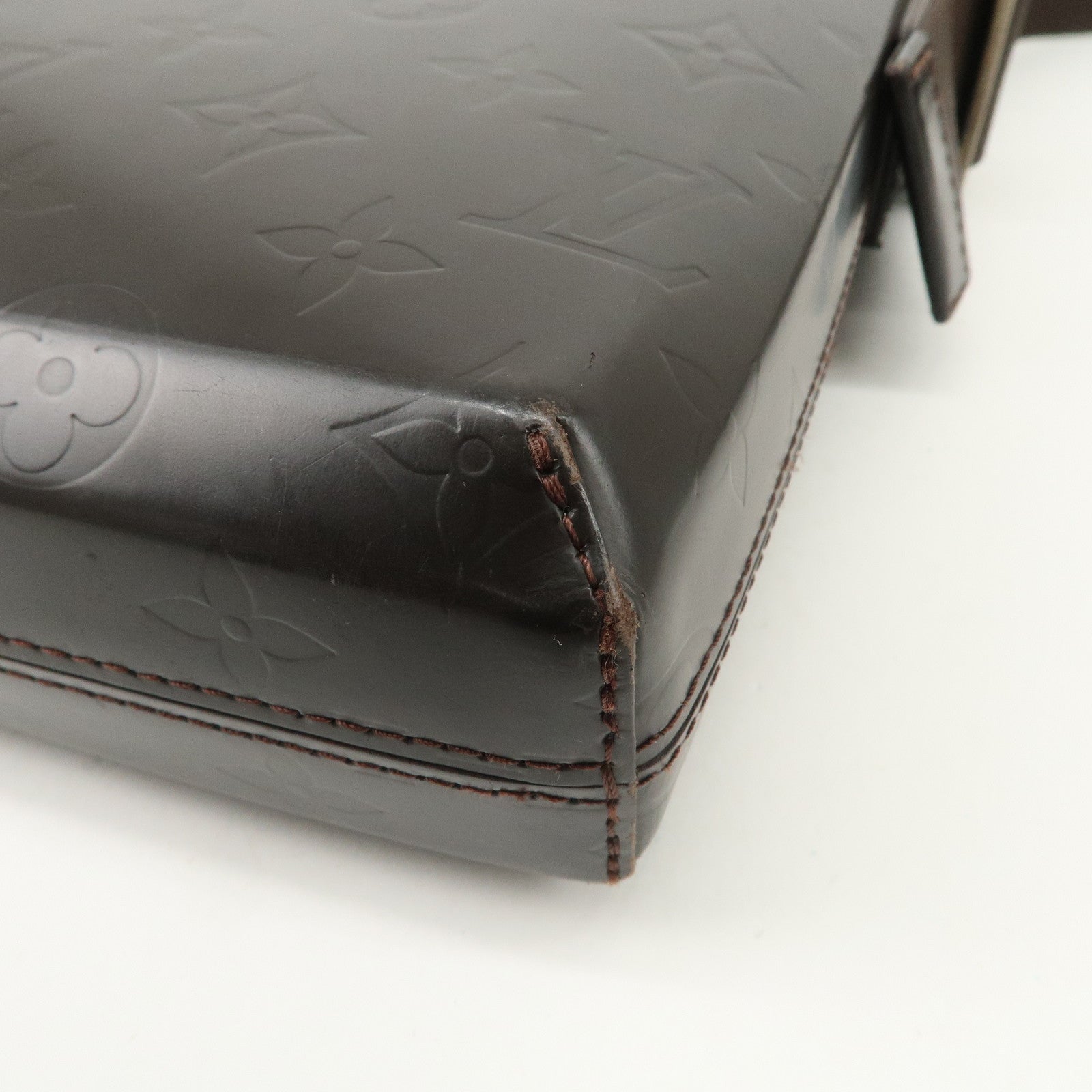 Louis Vuitton Monogram Bobby Leather Shoulder Bag Cafe Brown M46520 Used