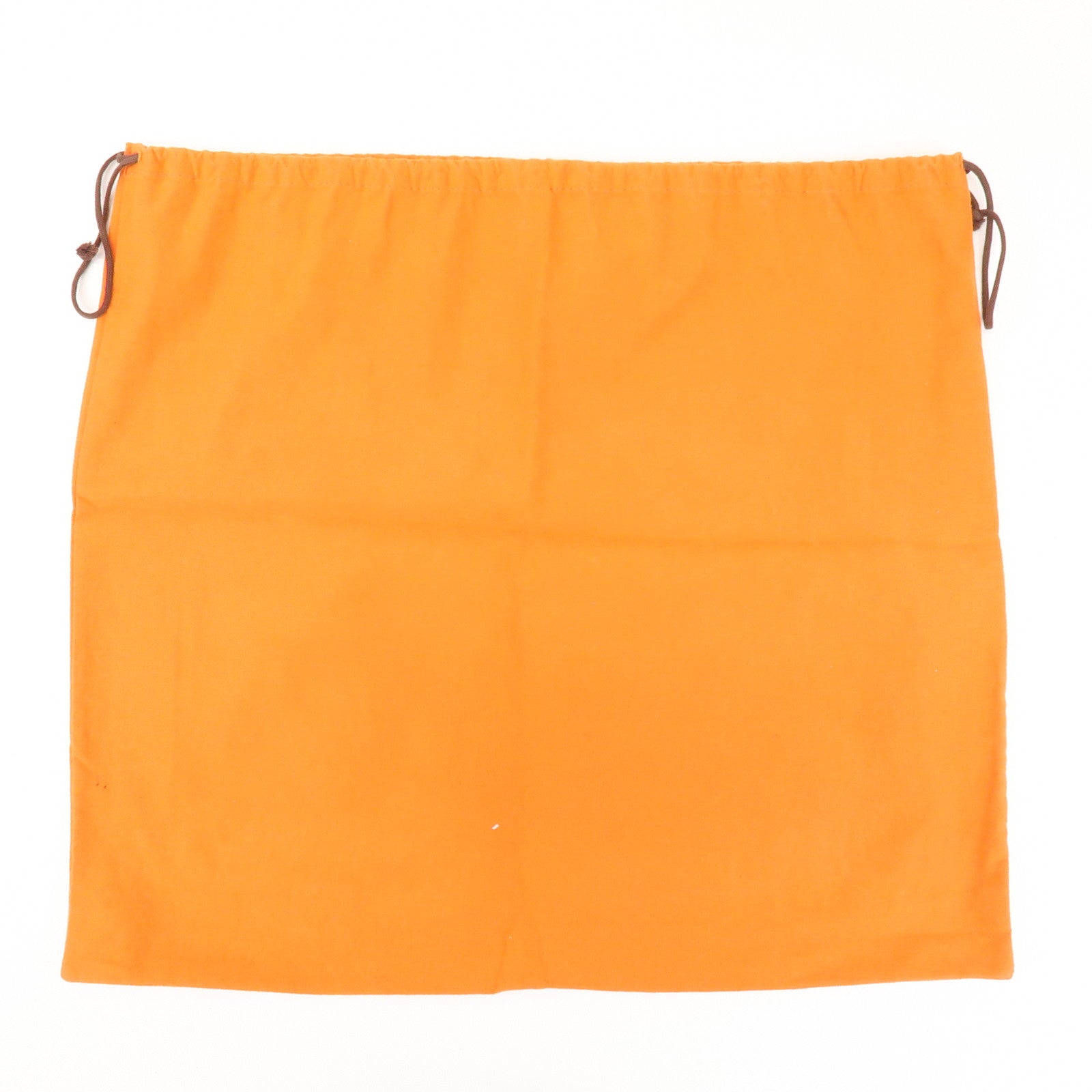 HERMES Set of 9 Dust Bag Storage Bag Drawstring Orange