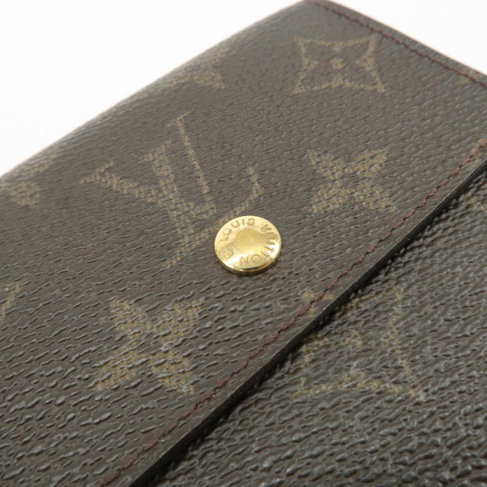 Louis Vuitton Monogram Porte Monnaie Billet Carte Credit M61652