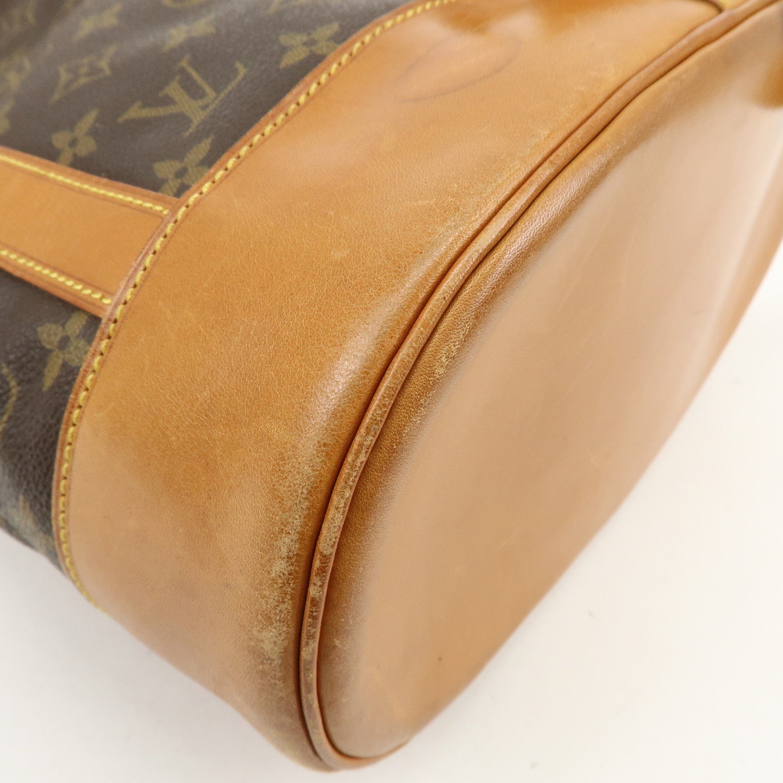 Louis Vuitton Monogram Randonnee PM Shoulder Bag Brown M42243