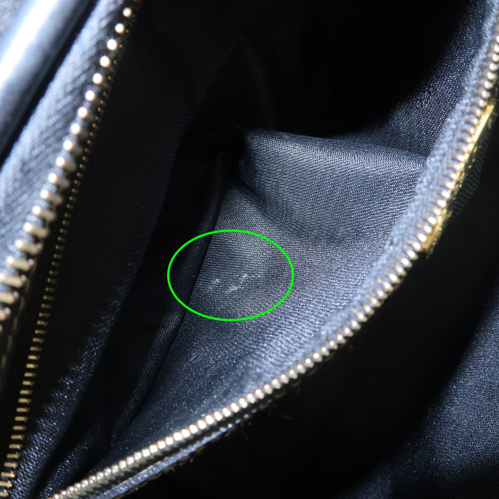 FENDI Pequin PVC Canvas Hand Bag Boston Bag Black Brown Used