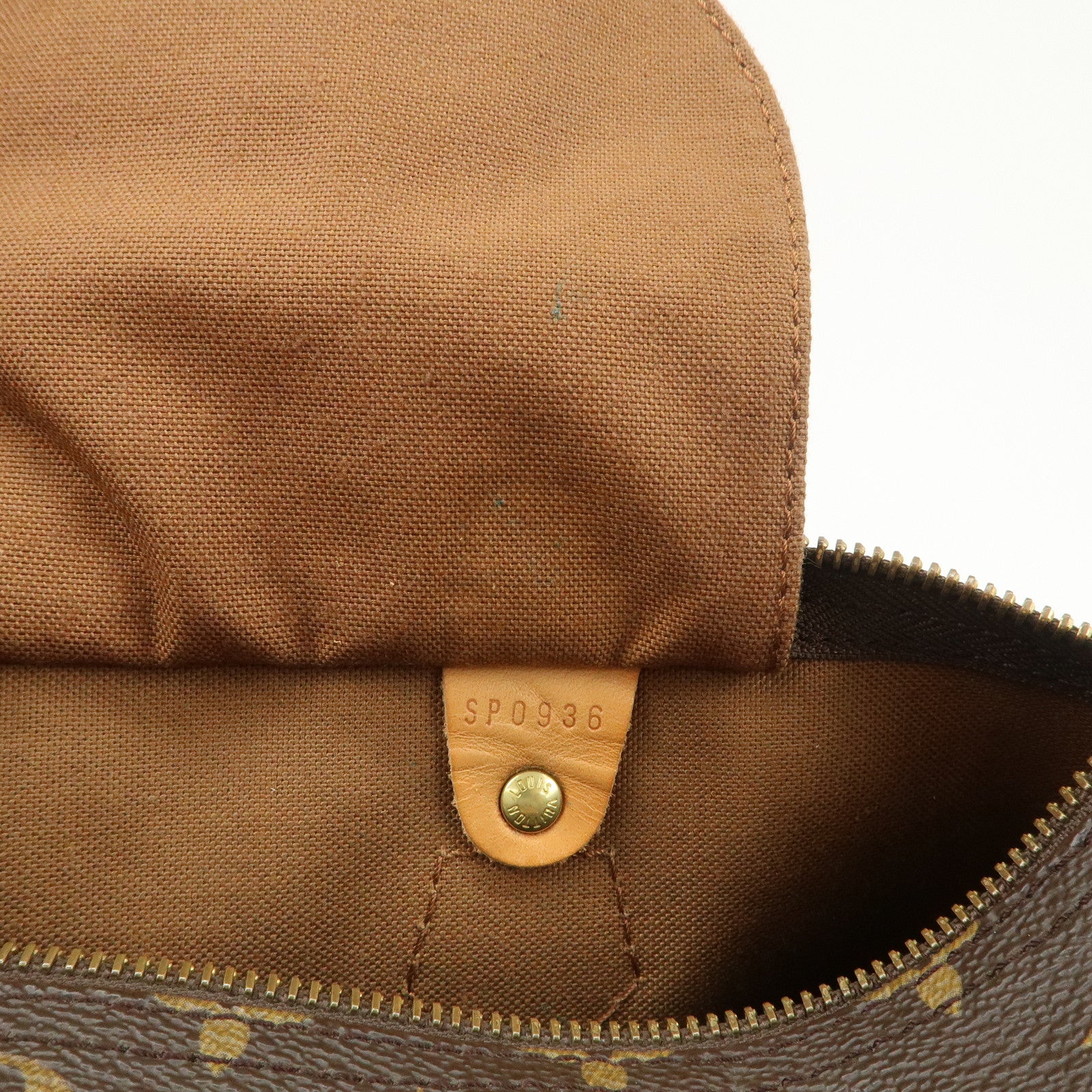 Louis Vuitton Monogram Speedy 30 Boston Bag Brown M41524