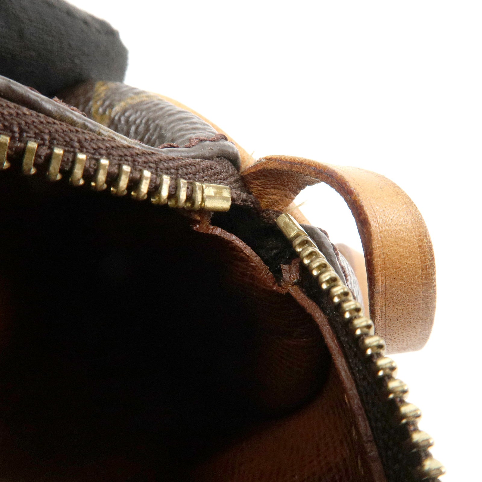 Louis Vuitton Monogram Mini Pouch for Papillon Bag New Style Brown