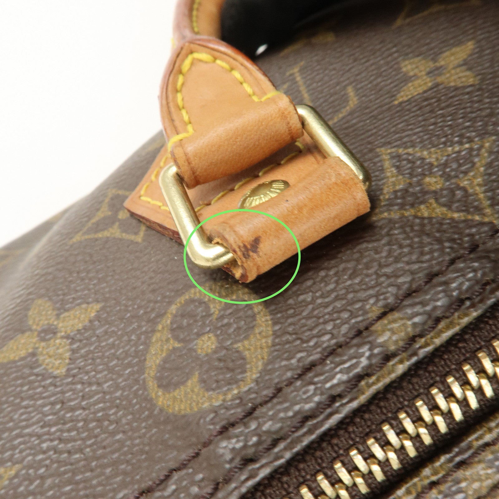Louis Vuitton Monogram Speedy 30 Boston Bag Hand Bag Brown M41526