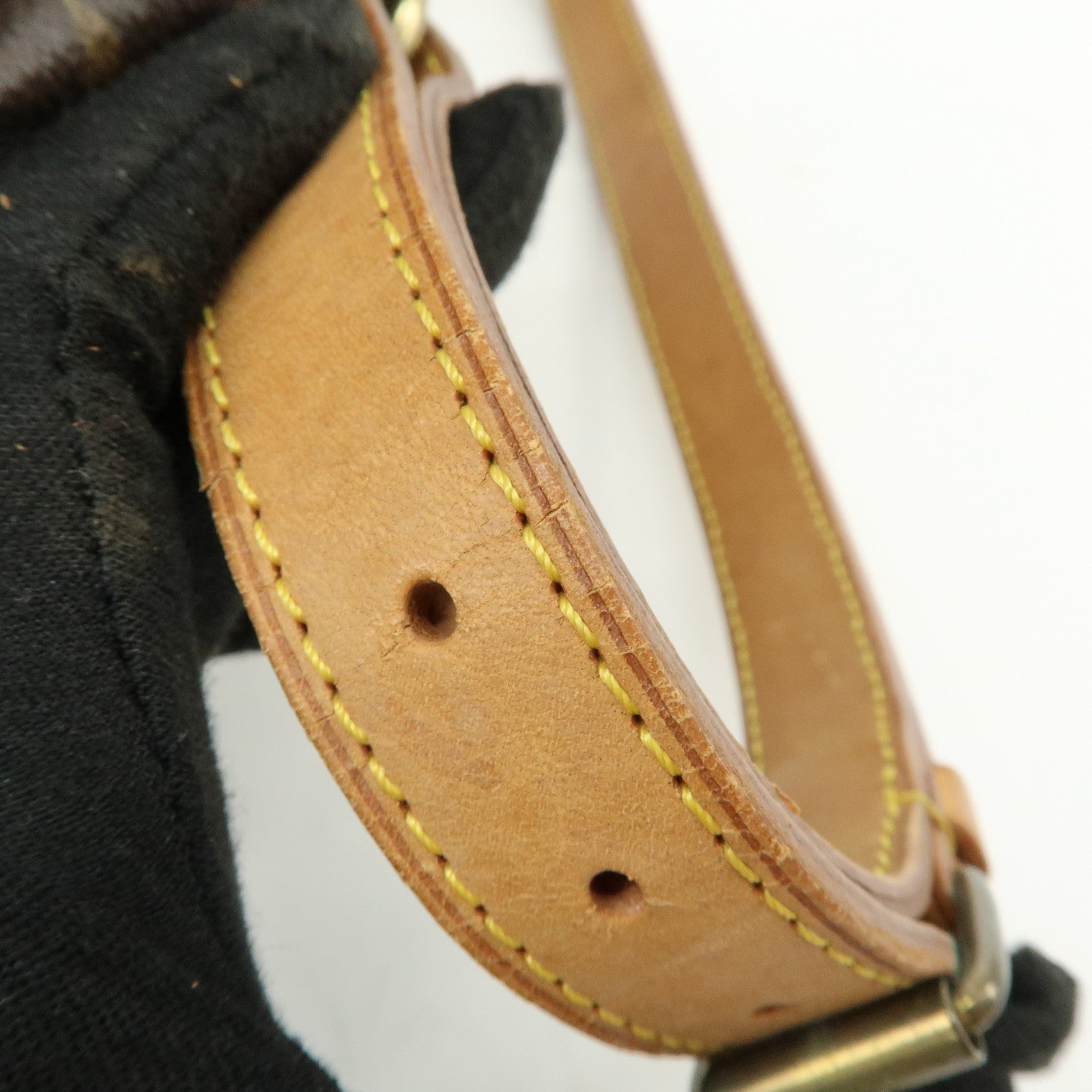 Louis Vuitton Monogram Petit Noe Shoulder Bag Brown M42226