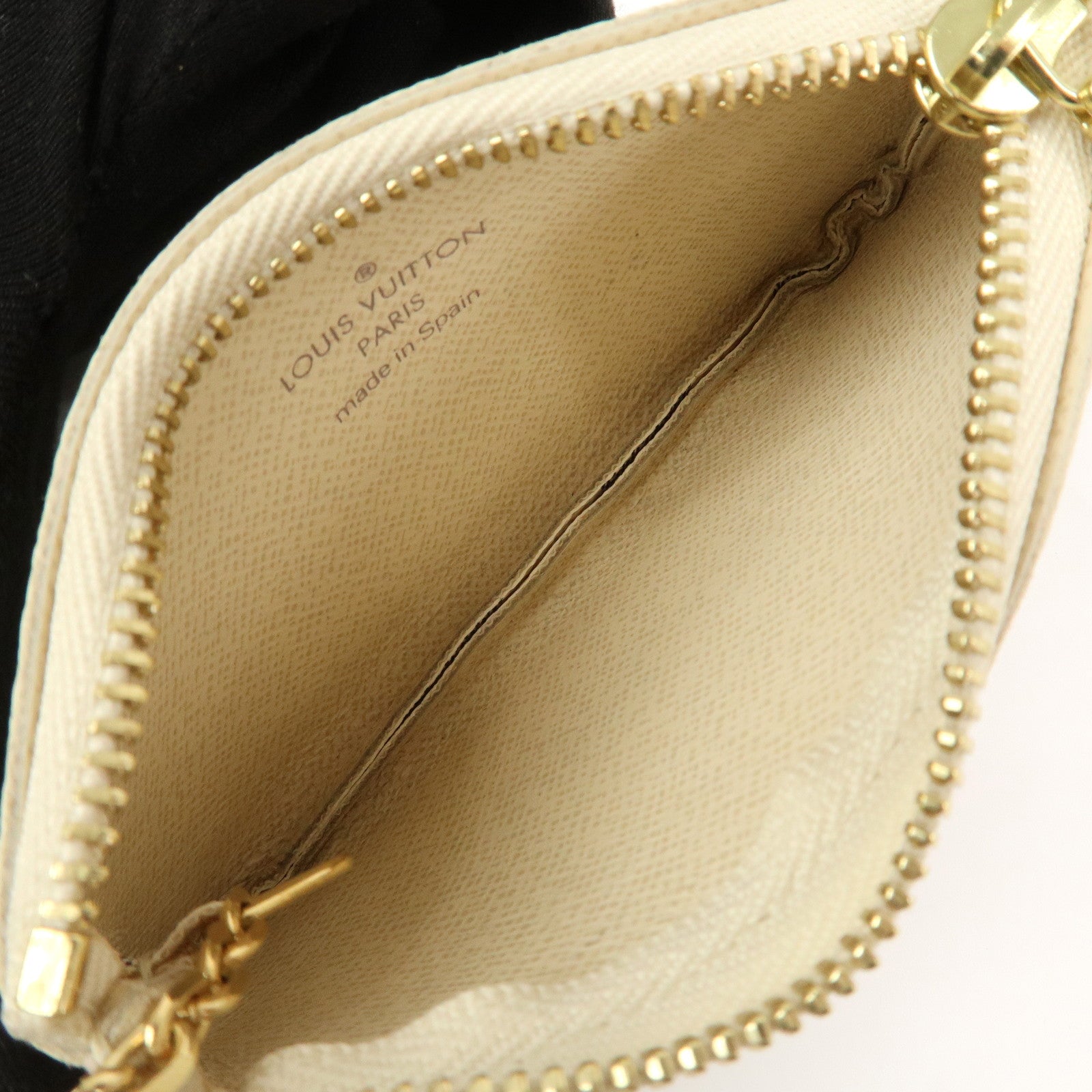 Louis Vuitton Damier Azur Pochette Cles Coin Case N62659