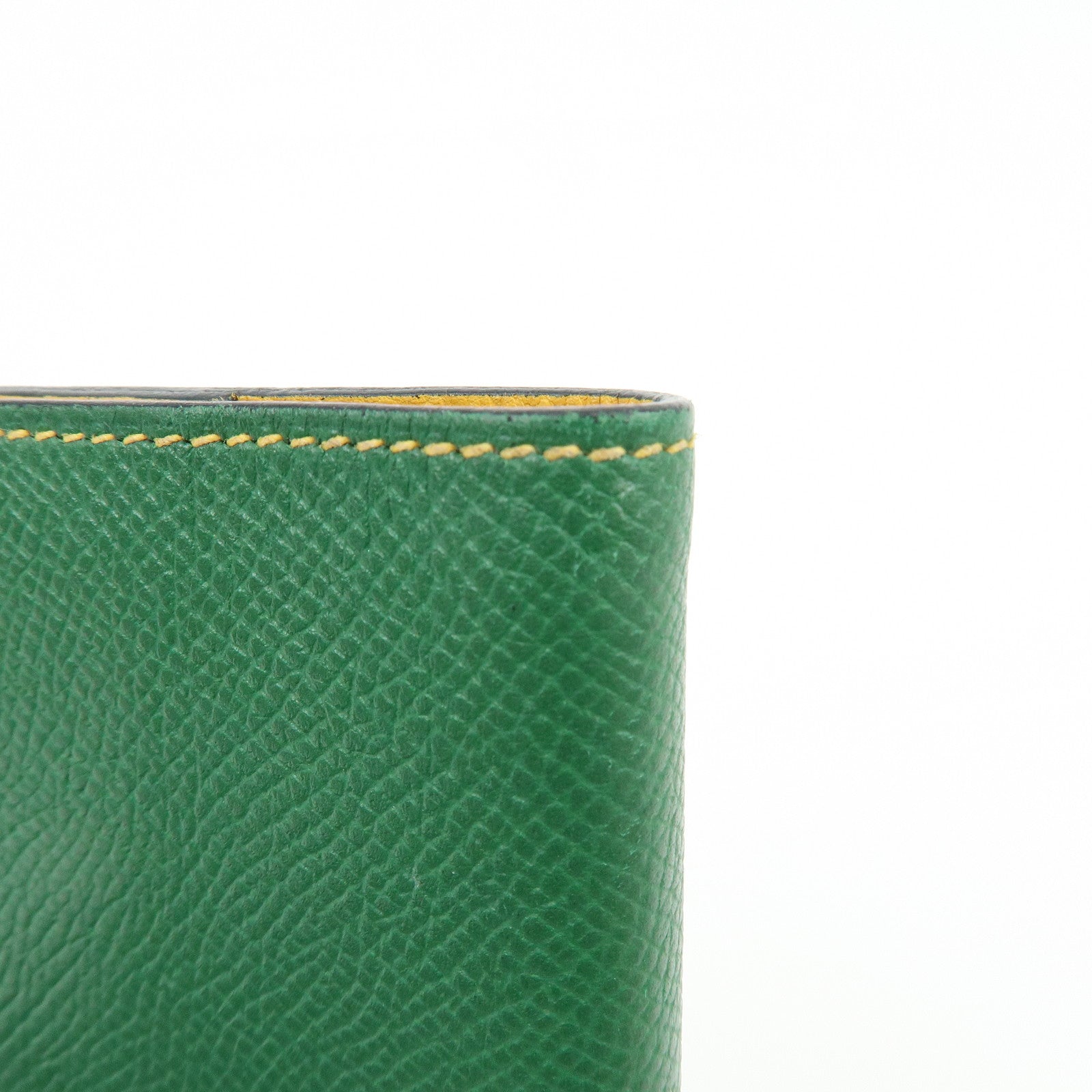 HERMES Veau Epsom Agenda GM Planner Cover □A Stamped Green