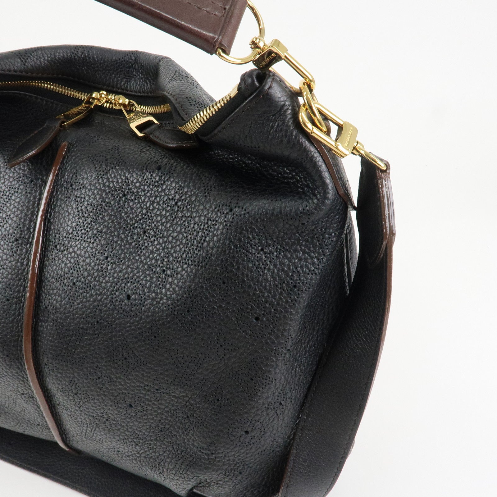 Louis Vuitton Monogram Mahina Selene MM 2Way Shoulder Bag M93987 Used