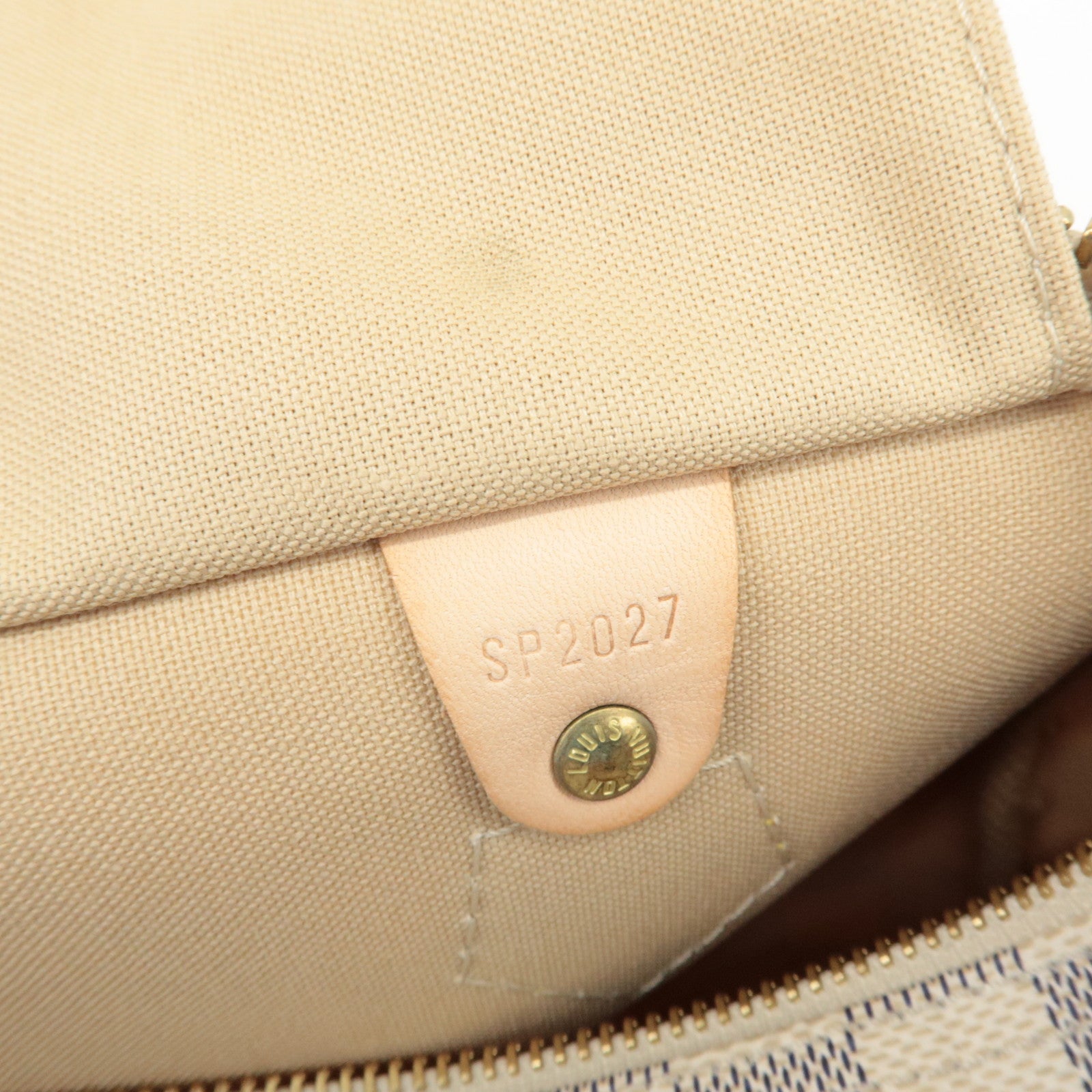 Louis Vuitton Damier Azur Speedy 25 Boston Bag Hand Bag N41534 Used