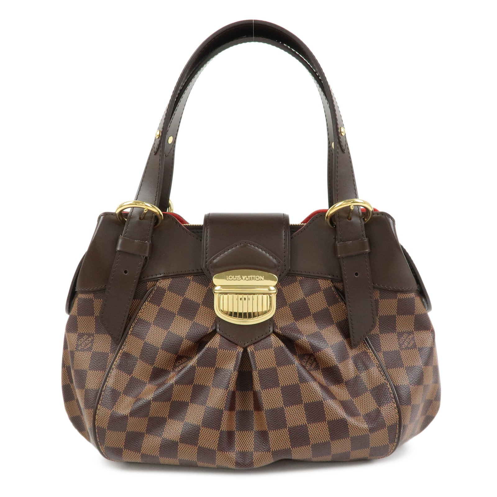 Louis Vuitton Damier Sistina PM Hand Bag Damier Ebene N41542