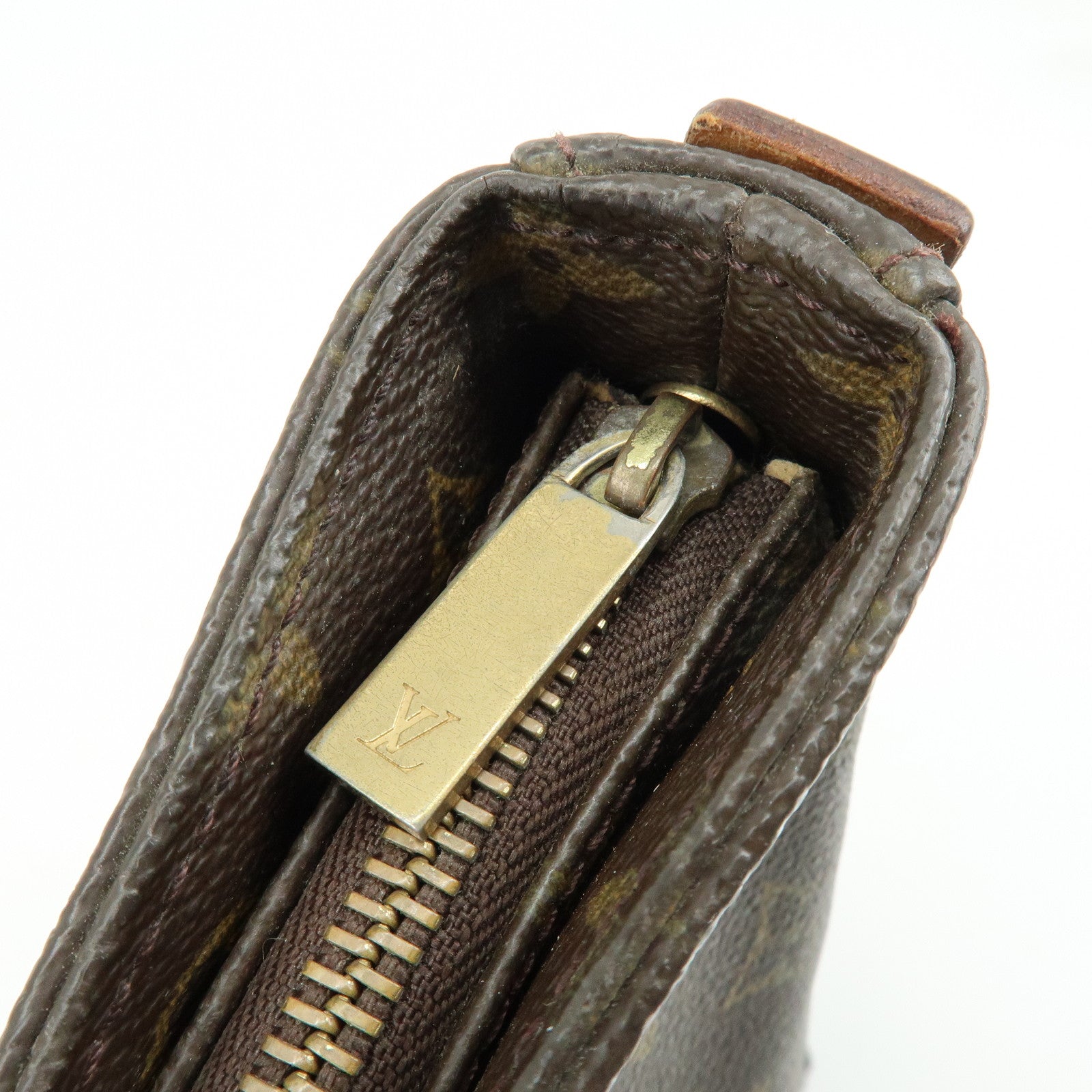 Louis Vuitton Monogram Looping GM Shoulder Bag Brown M51145