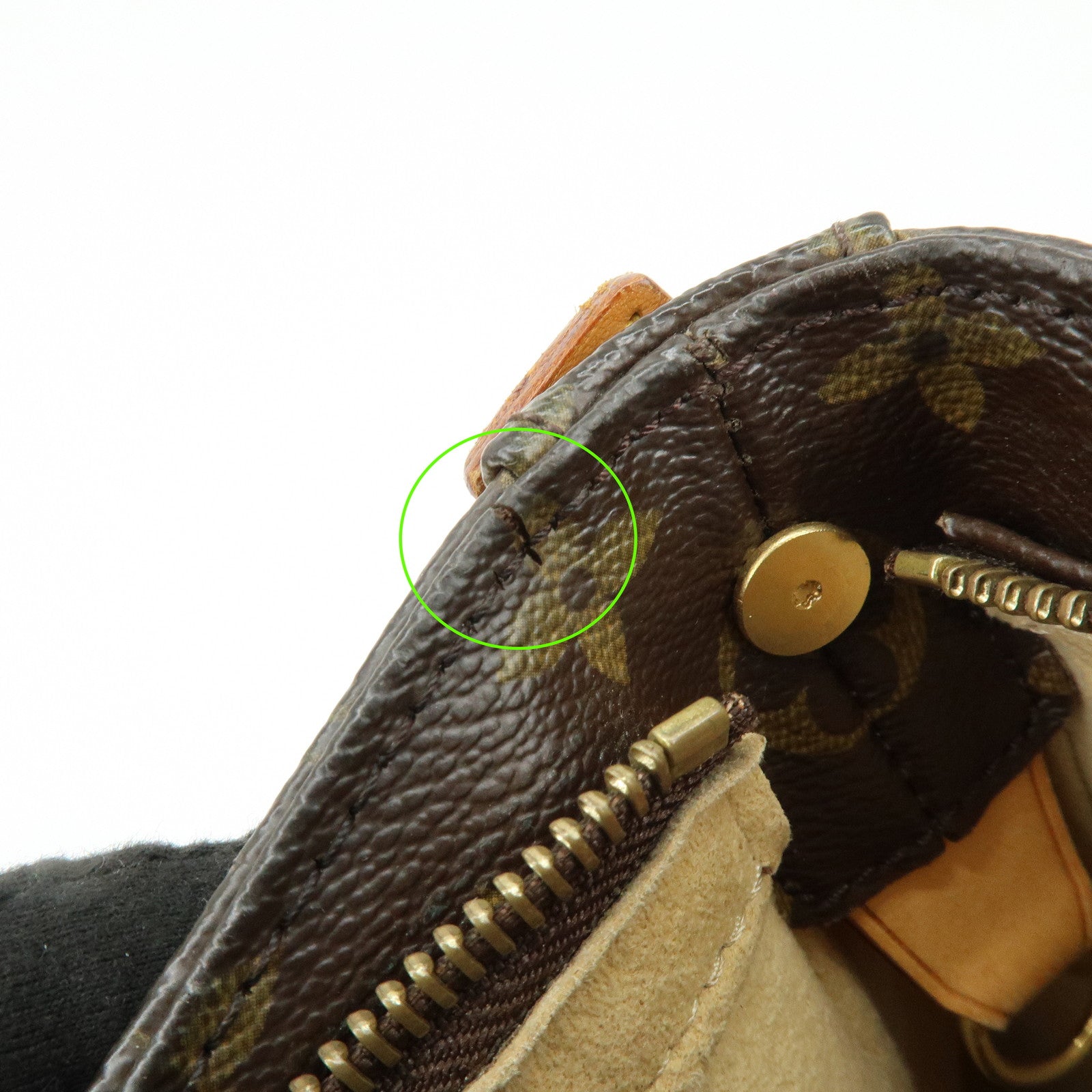 Louis Vuitton Monogram Looping GM Shoulder Bag Brown M51145