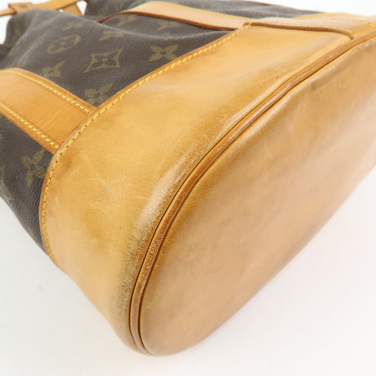 Louis Vuitton Monogram Randonnee PM Shoulder Bag Brown M42243