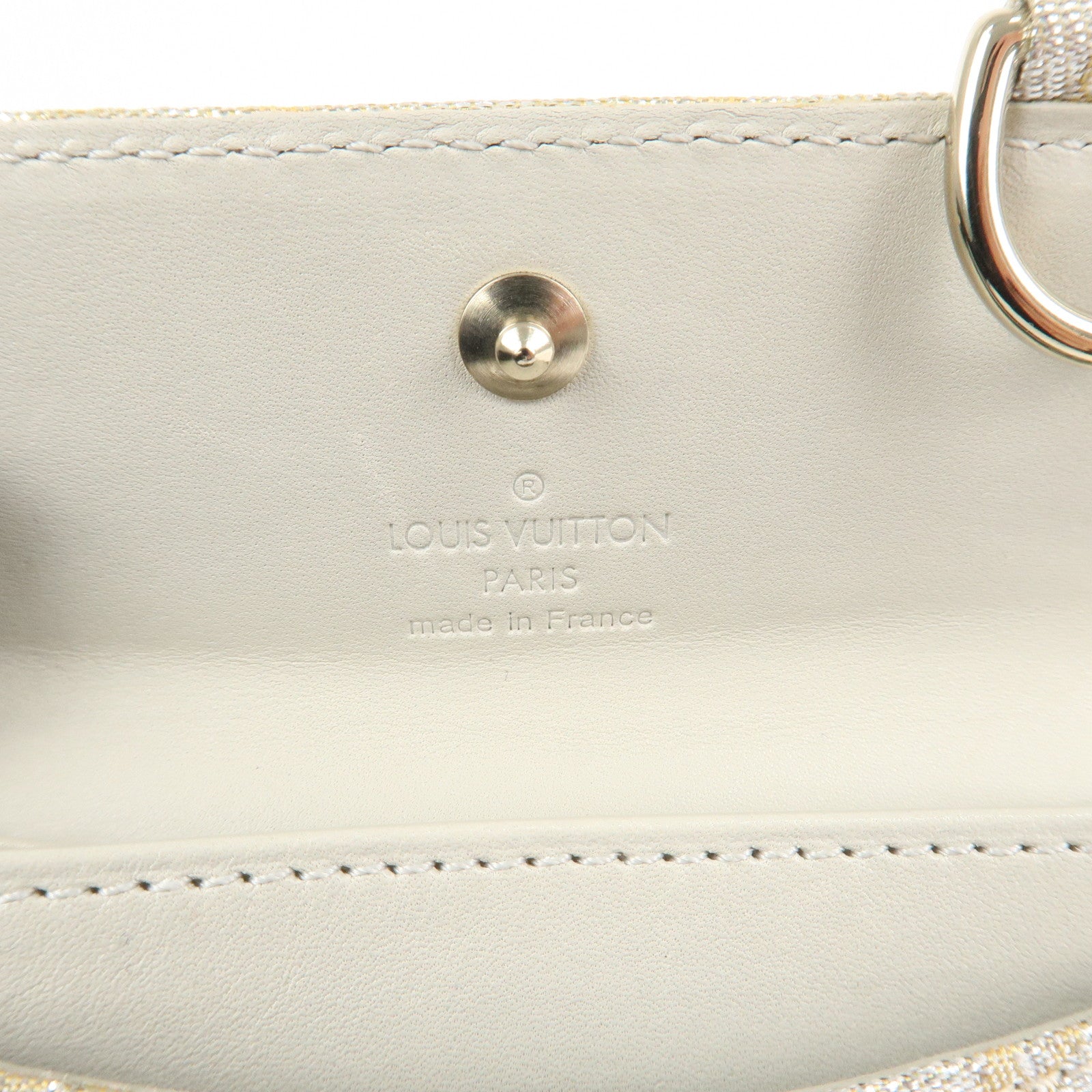 Louis Vuitton Monogram Shine Porte Monnaie Canvas Leather M92369 Used