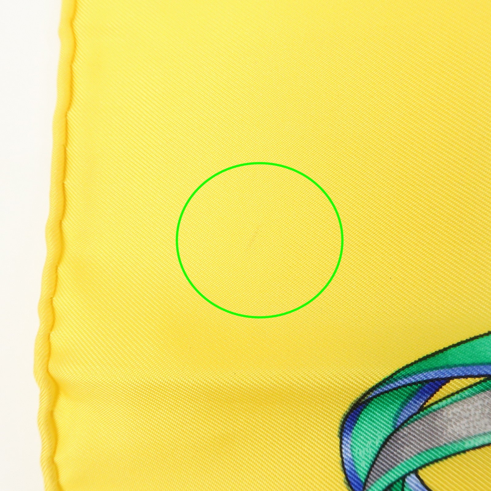 Hermes Carre 90 Silk 100% Scarf LES RUBANS DU CHEVAL Yellow