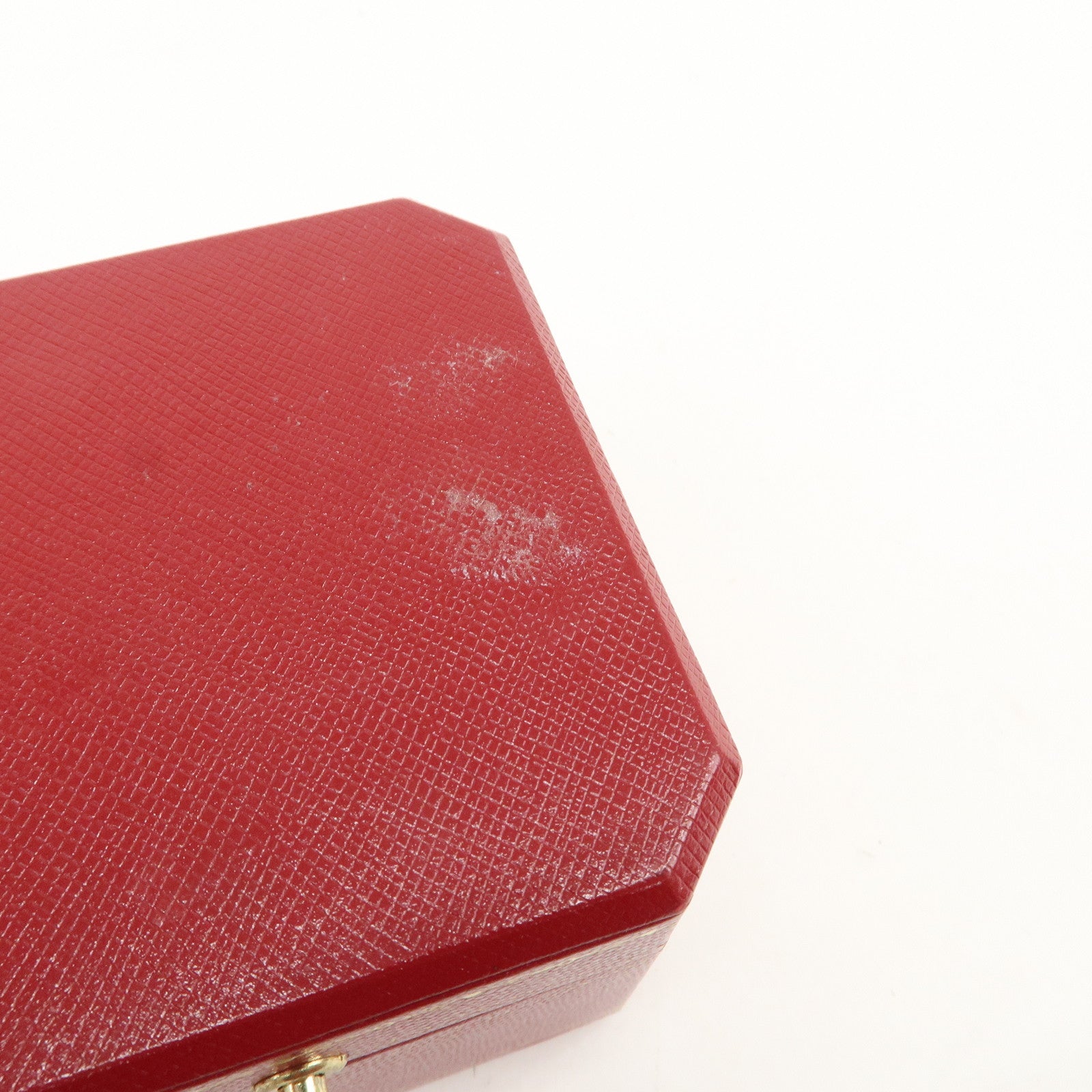 Cartier Set of 5 Jewelry Boxes Ring Boxes Red Gold