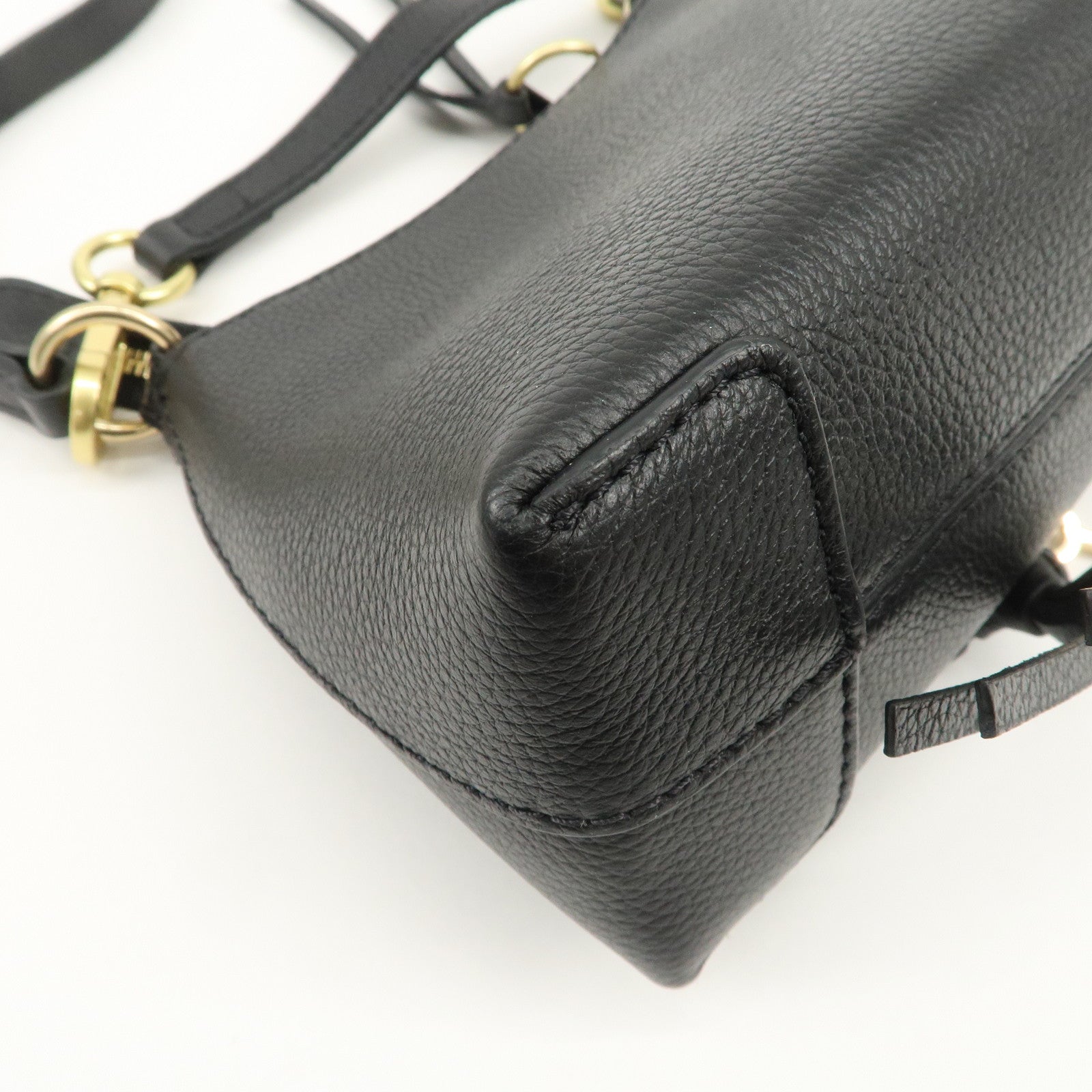 See by Chloe Suede Leather 2Way Shoulder Bag Hand Bag Black Used