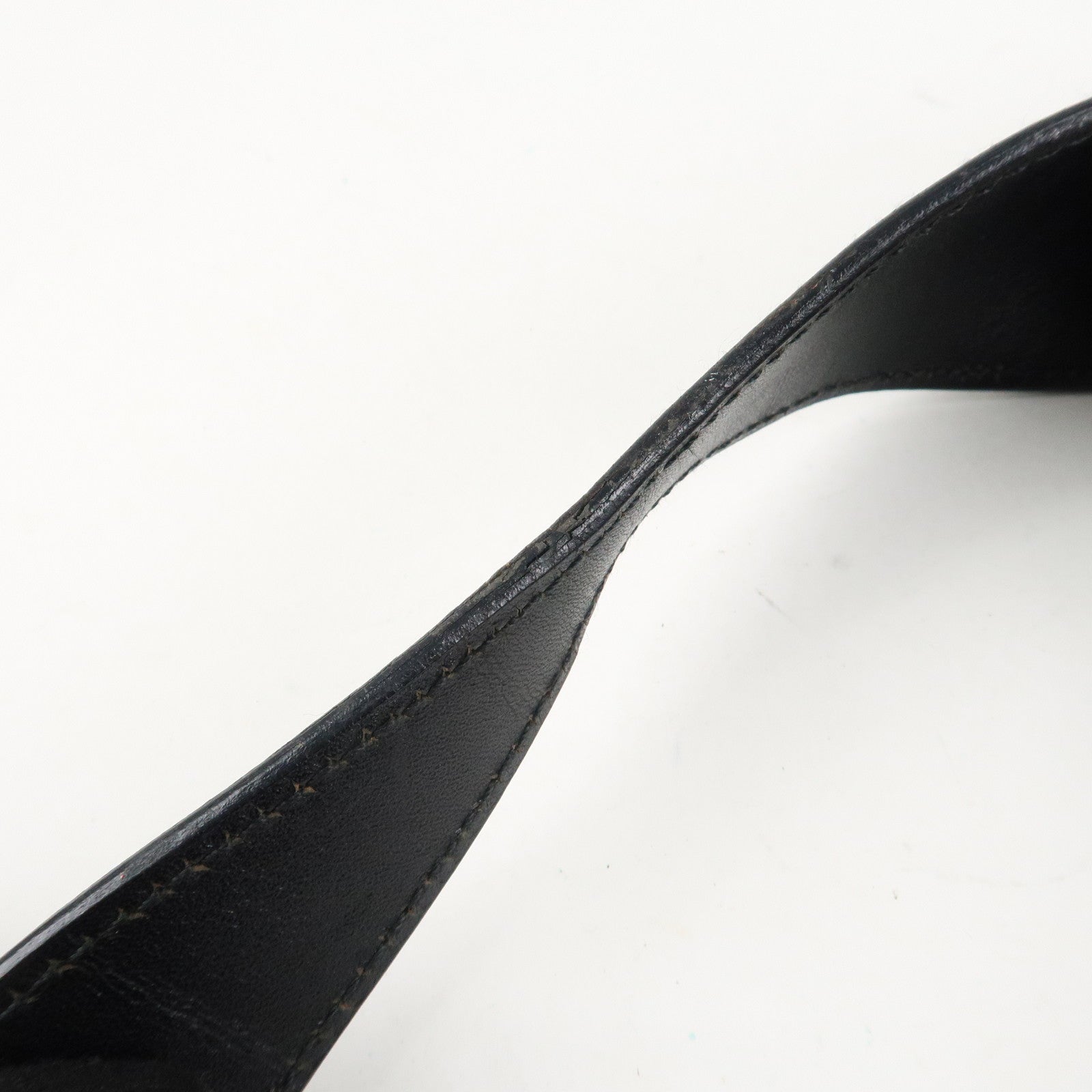 GUCCI Jackie Leather Python Shoulder Bag Black Pink 001.3306.3444 Used