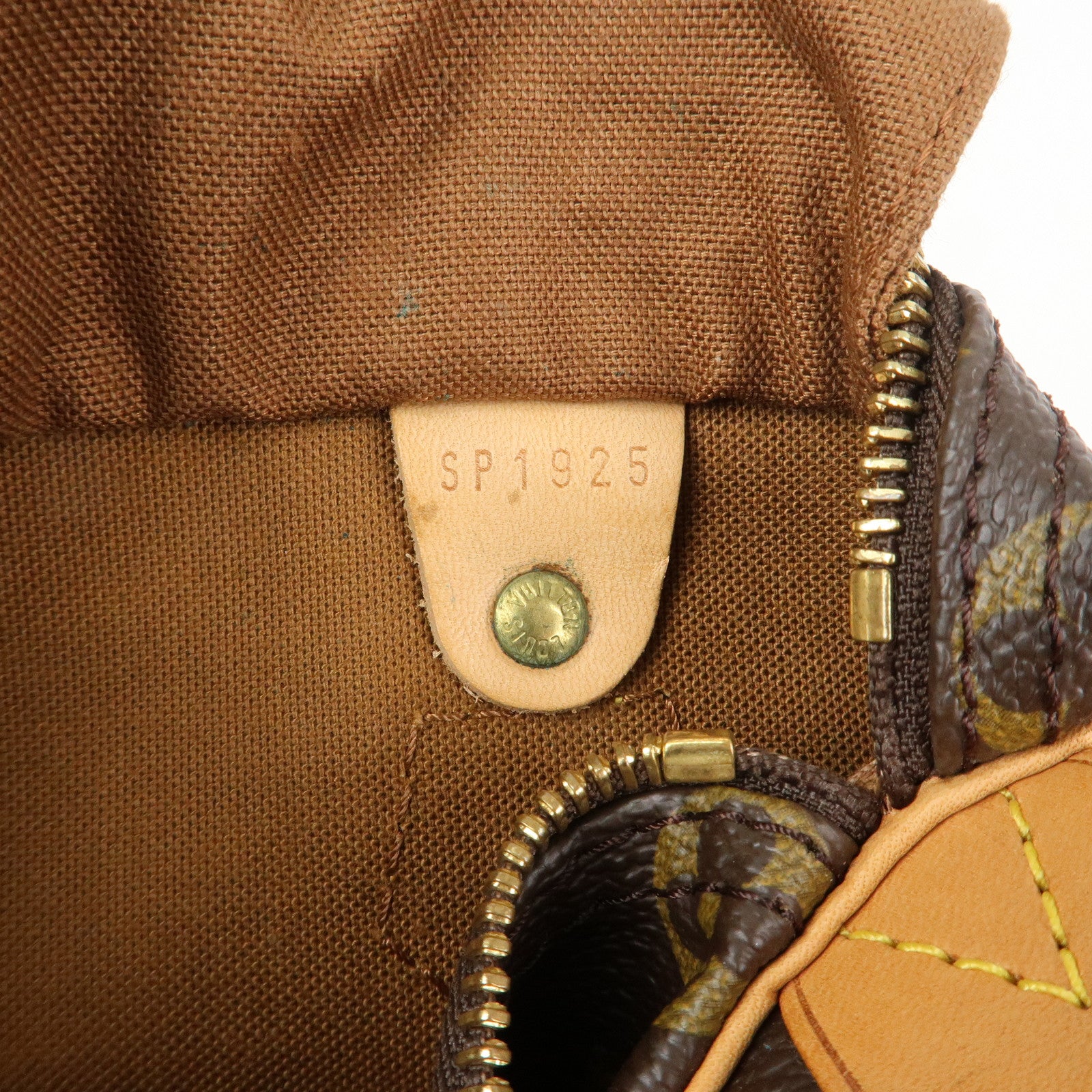 Louis Vuitton Monogram Speedy 25 Boston Bag Hand Bag Brown M41528