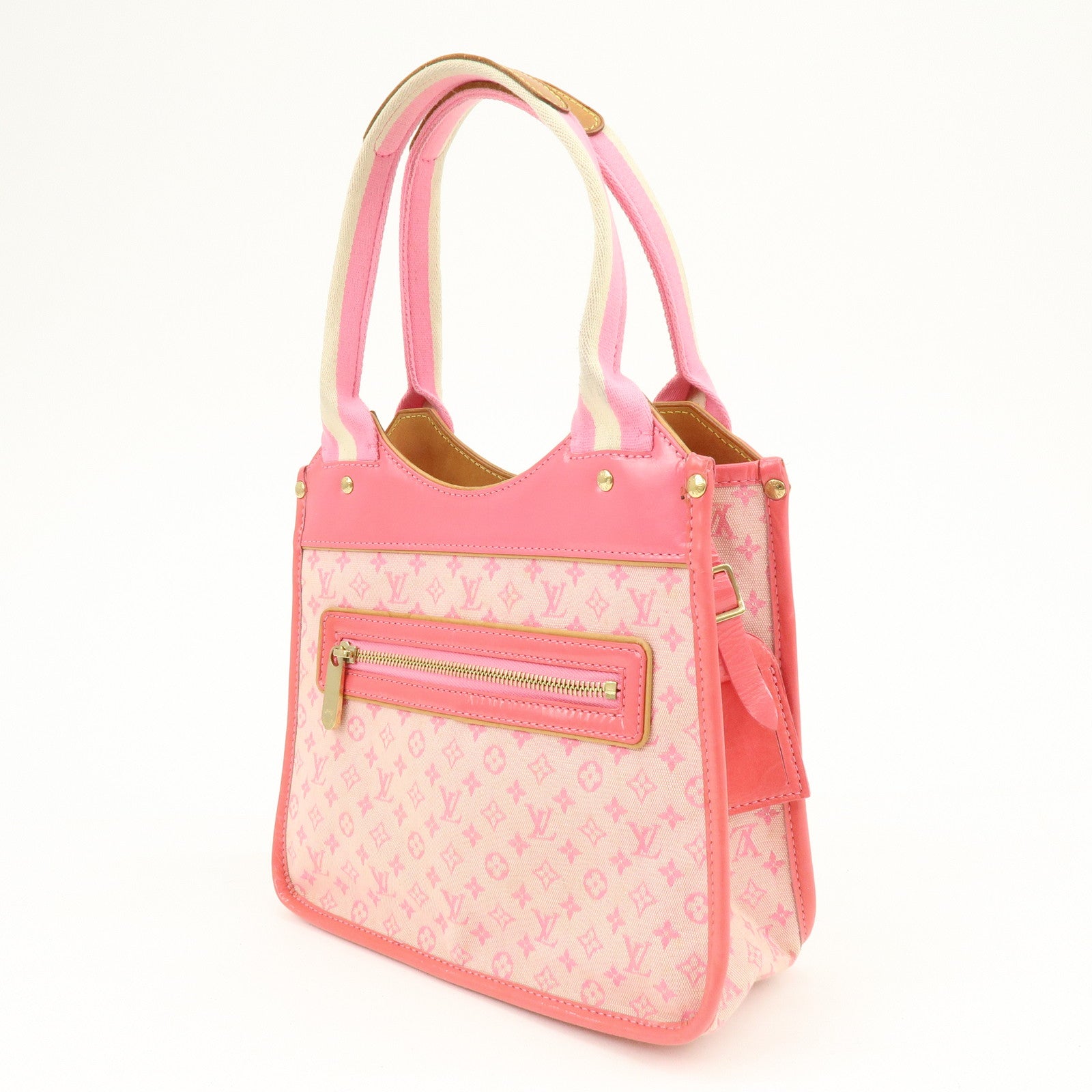 Louis Vuitton Monogram Mini Sac Catherine Hand Bag Pink M92930