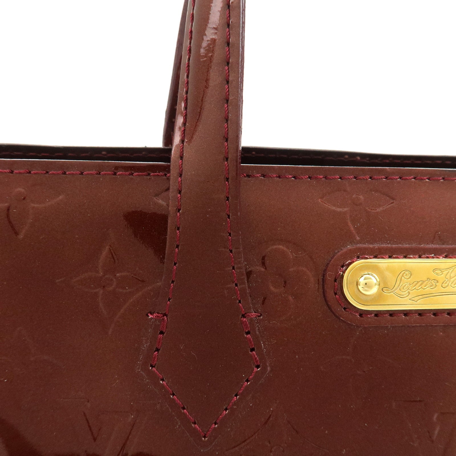 Louis Vuitton Monogram Vernis Wilshire PM Rouge Faurviste M91644