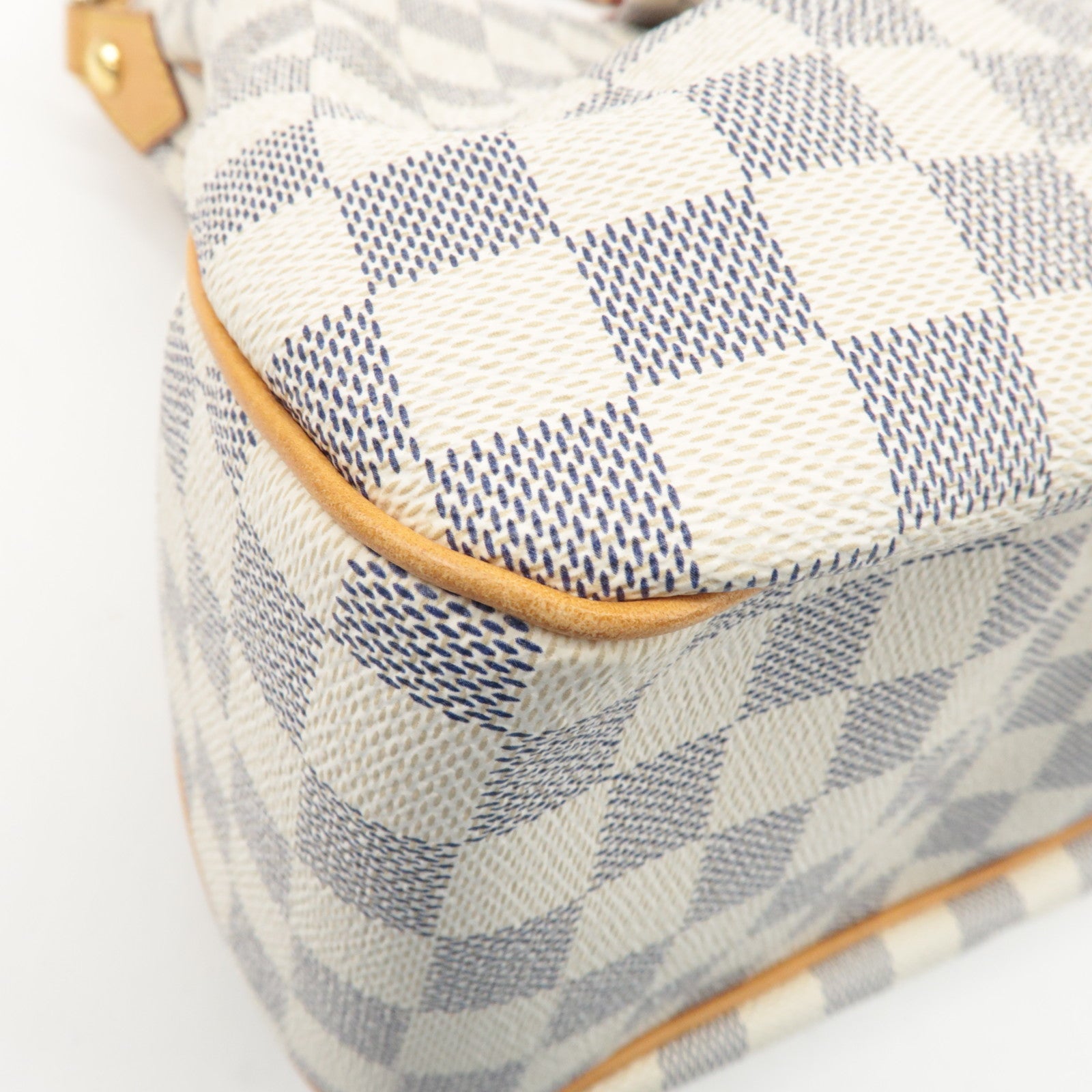 Louis Vuitton Damier Azur Siracusa MM Shoulder Bag N41112 Used