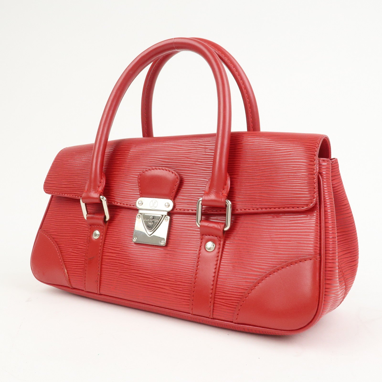 Louis Vuitton Epi Leather Segur PM Hand Bag Shoulder Bag M5882E