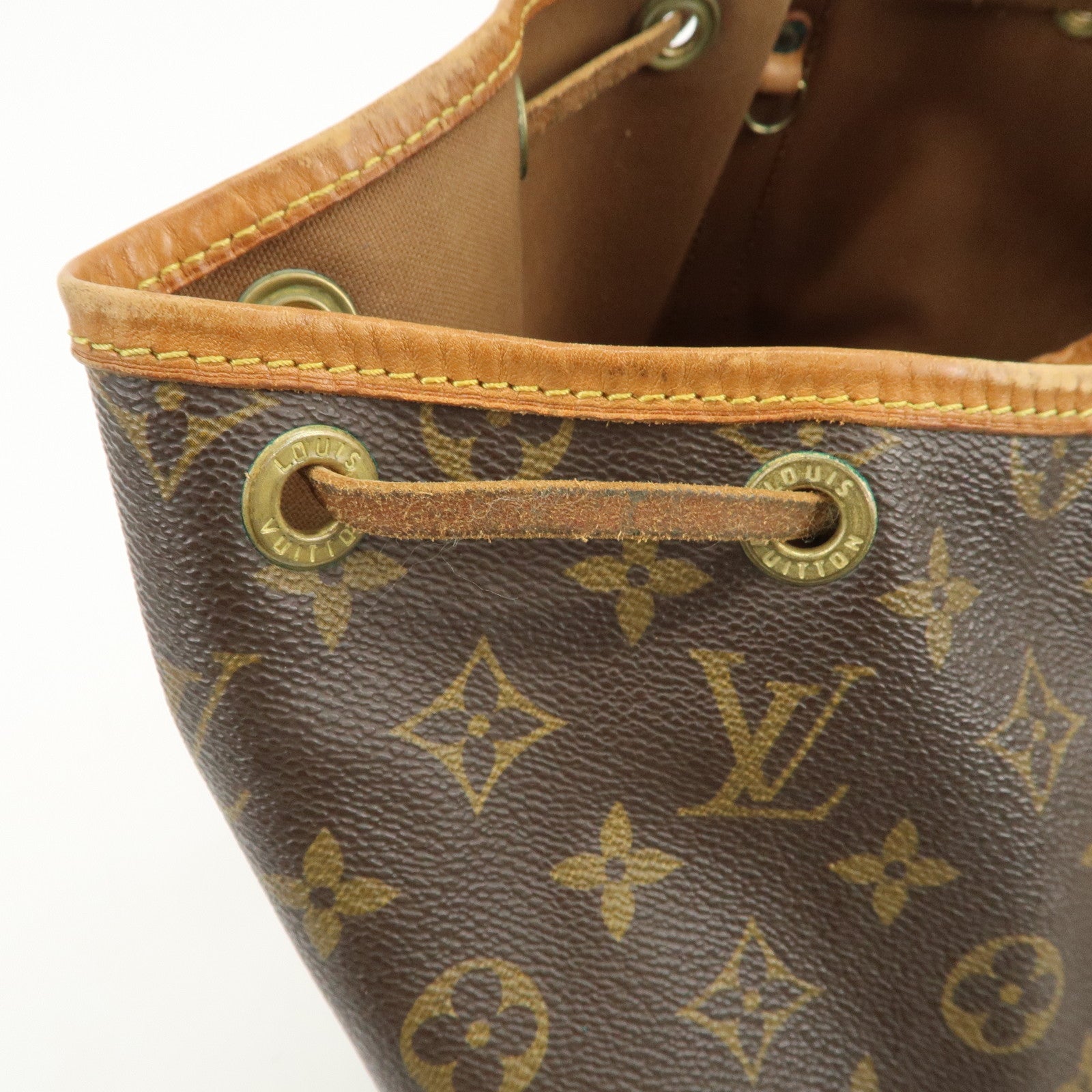 Louis Vuitton Monogram Noe Shoulder Bag Hand Bag Brown M42224