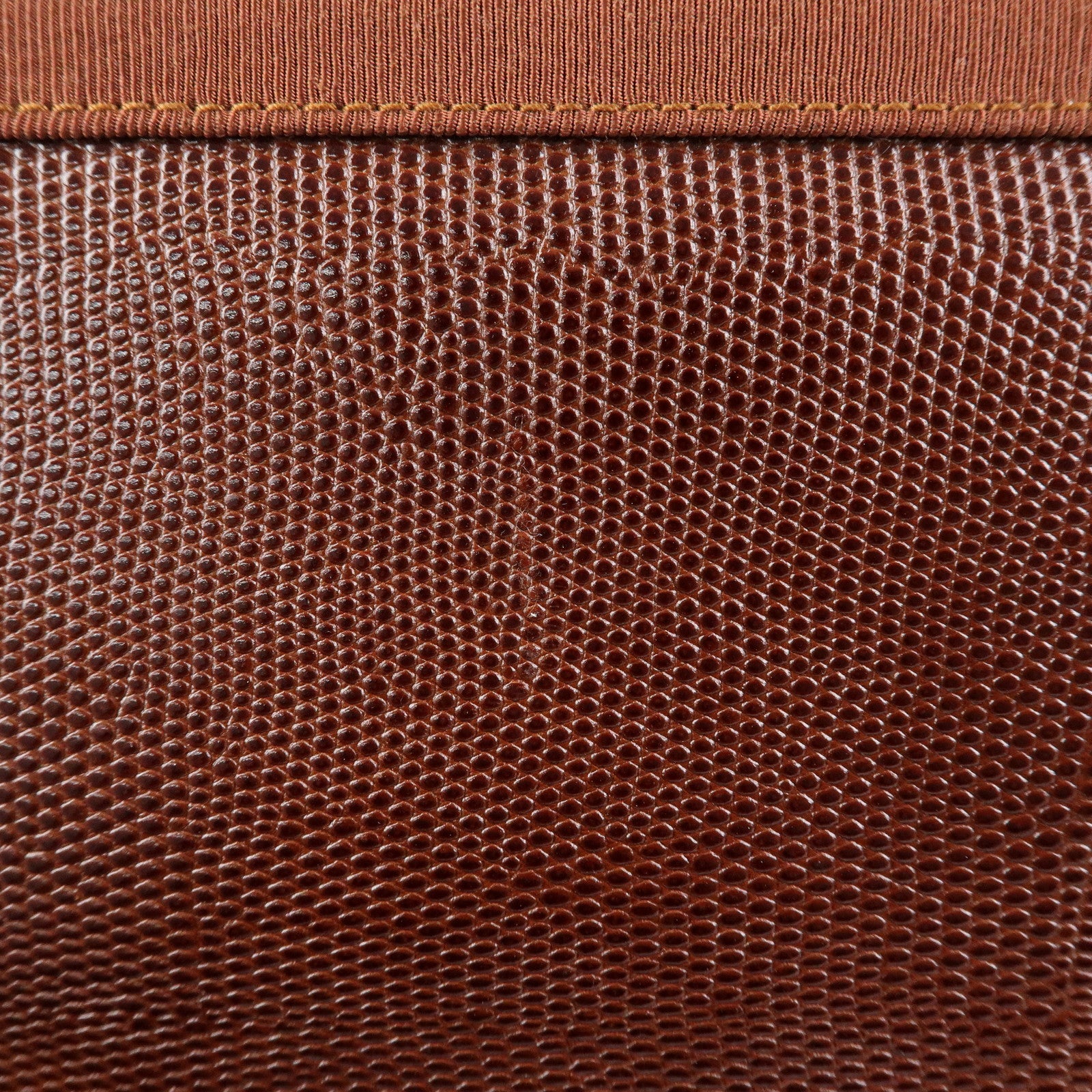 Ferragamo Vara Embossed Leather Tote Bag Shoulder Bag Brown