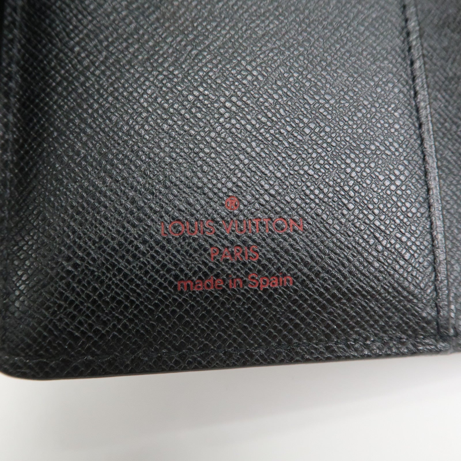 Louis Vuitton Epi Agenda PM Planner Cover Noir R20052
