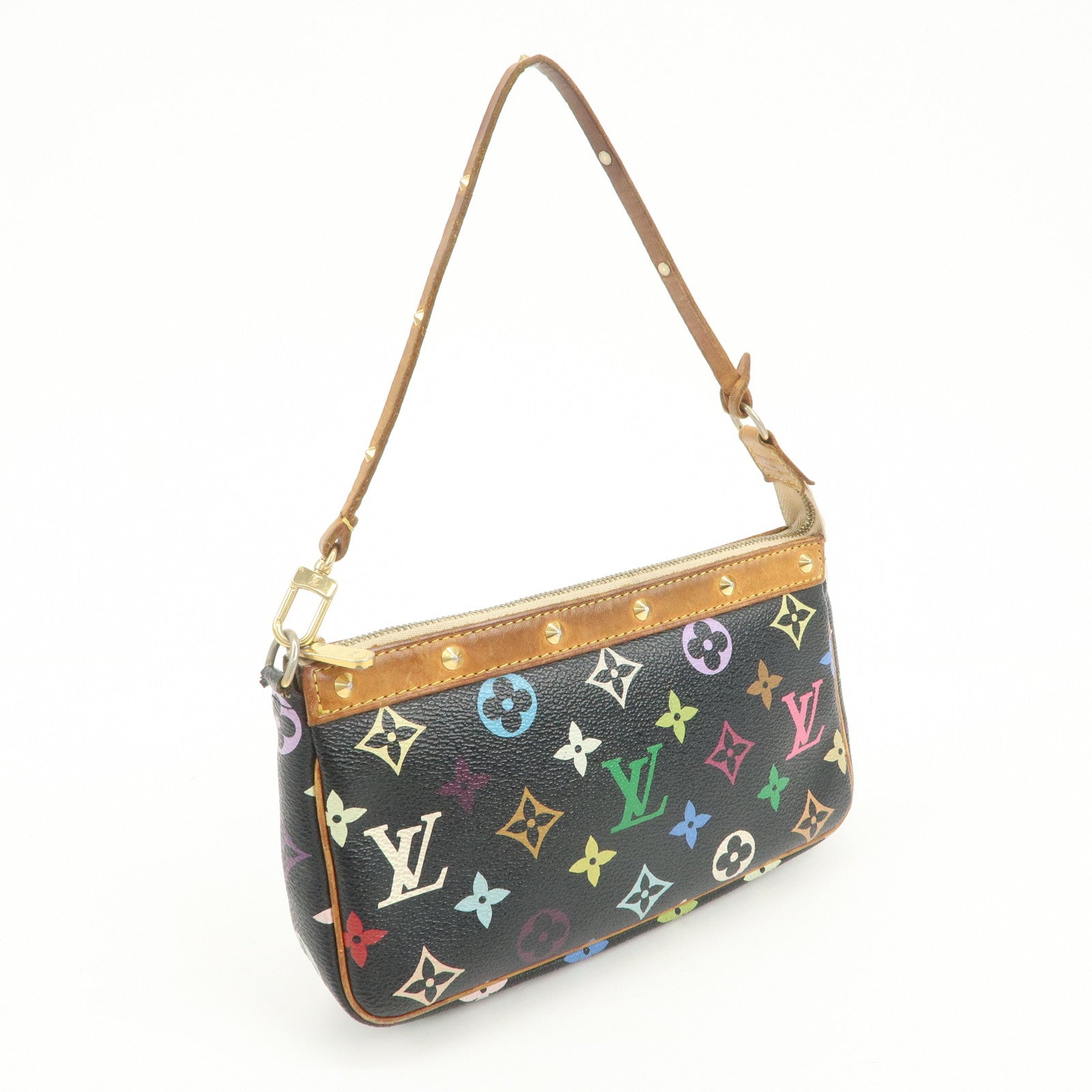 Louis Vuitton Monogram Multicolor Pochette Accessoires Noir M92648
