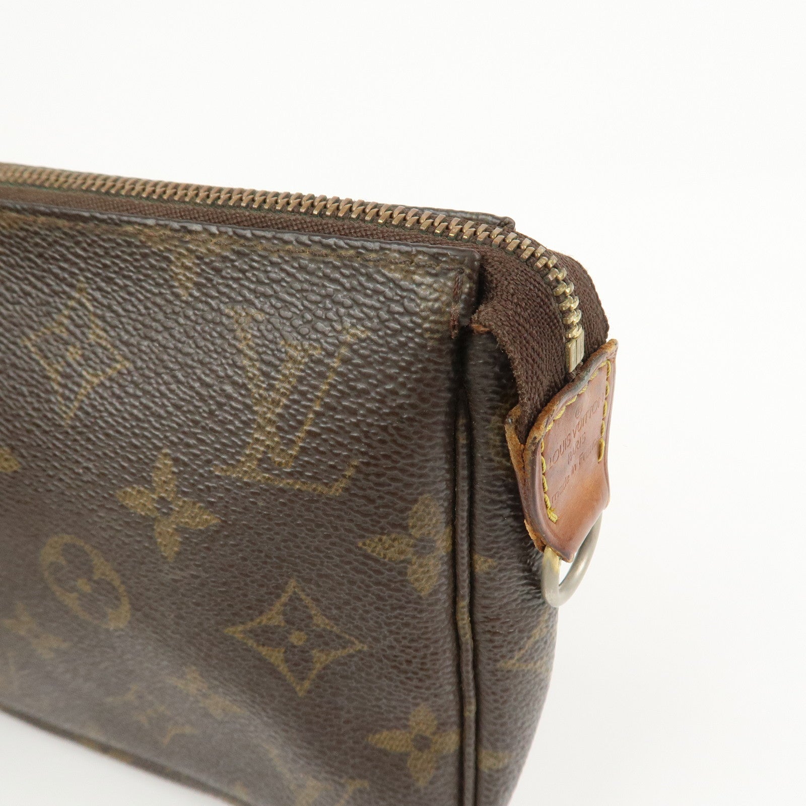 Louis Vuitton Monogram Pochette Accessoires Pouch Hand Bag M51980