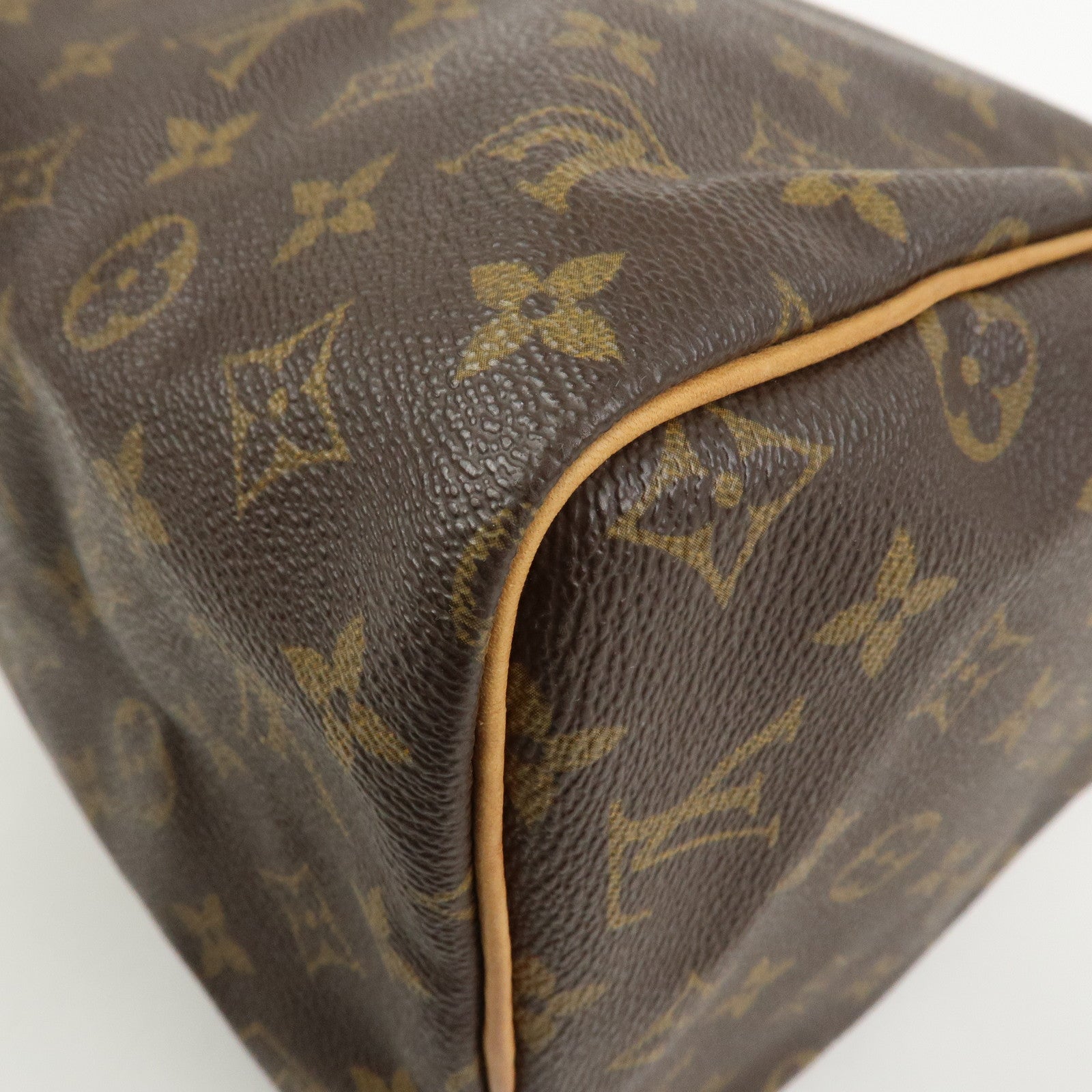 Louis Vuitton Monogram Speedy 30 Boston Bag Hand Bag Brown M41526